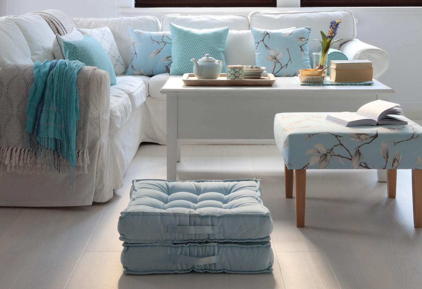 huiskamer blue&white
