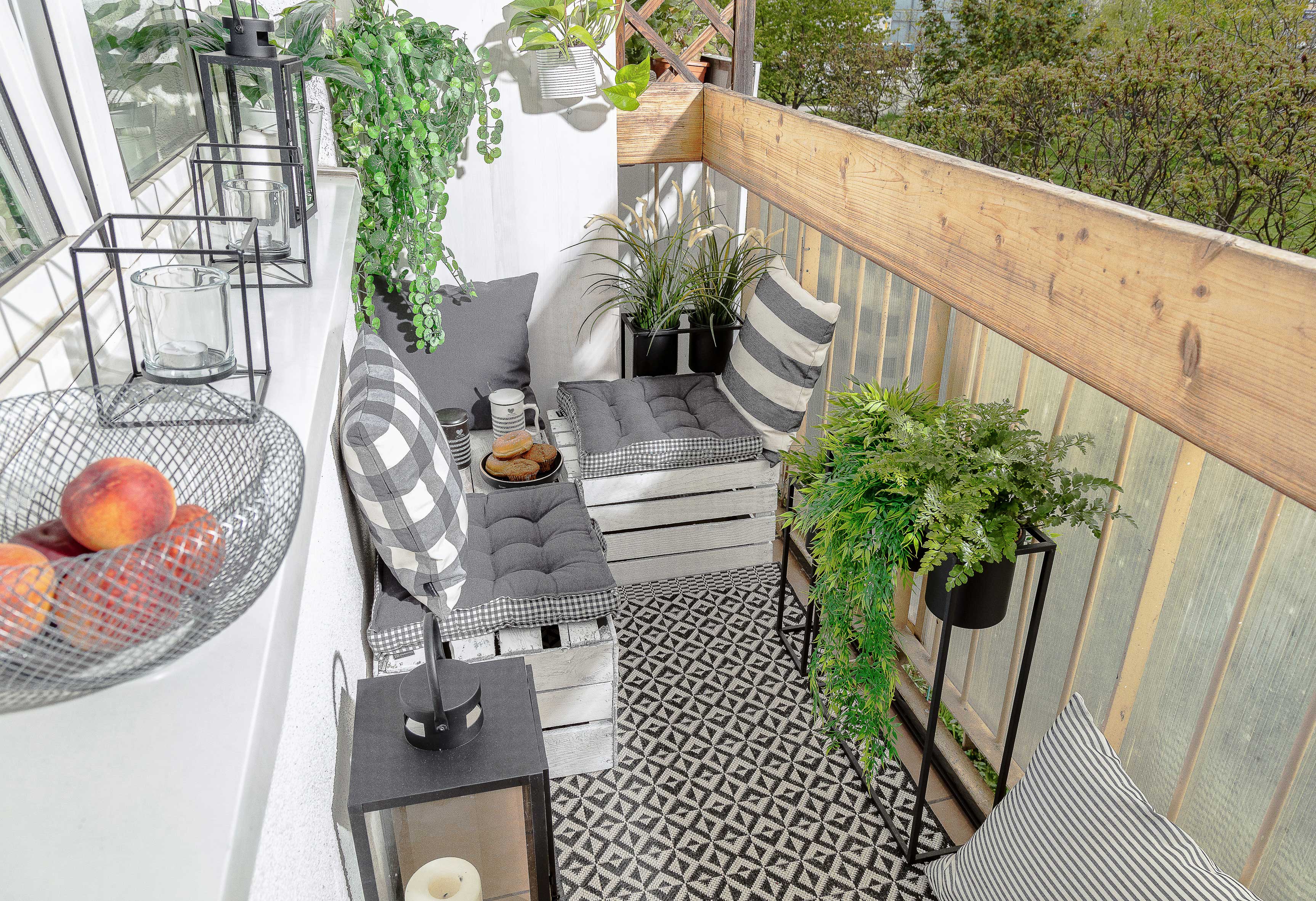 Modern balcony