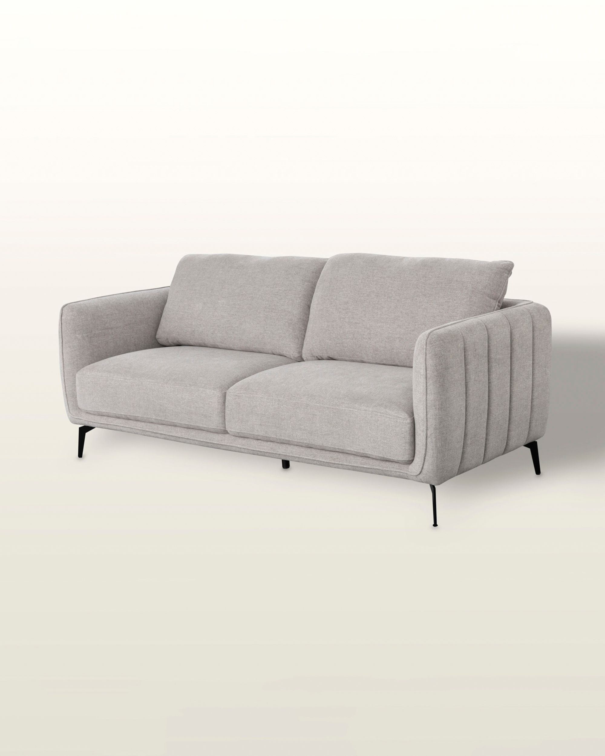 2-Zitsbank Horsens grijs 197x85x85 cm