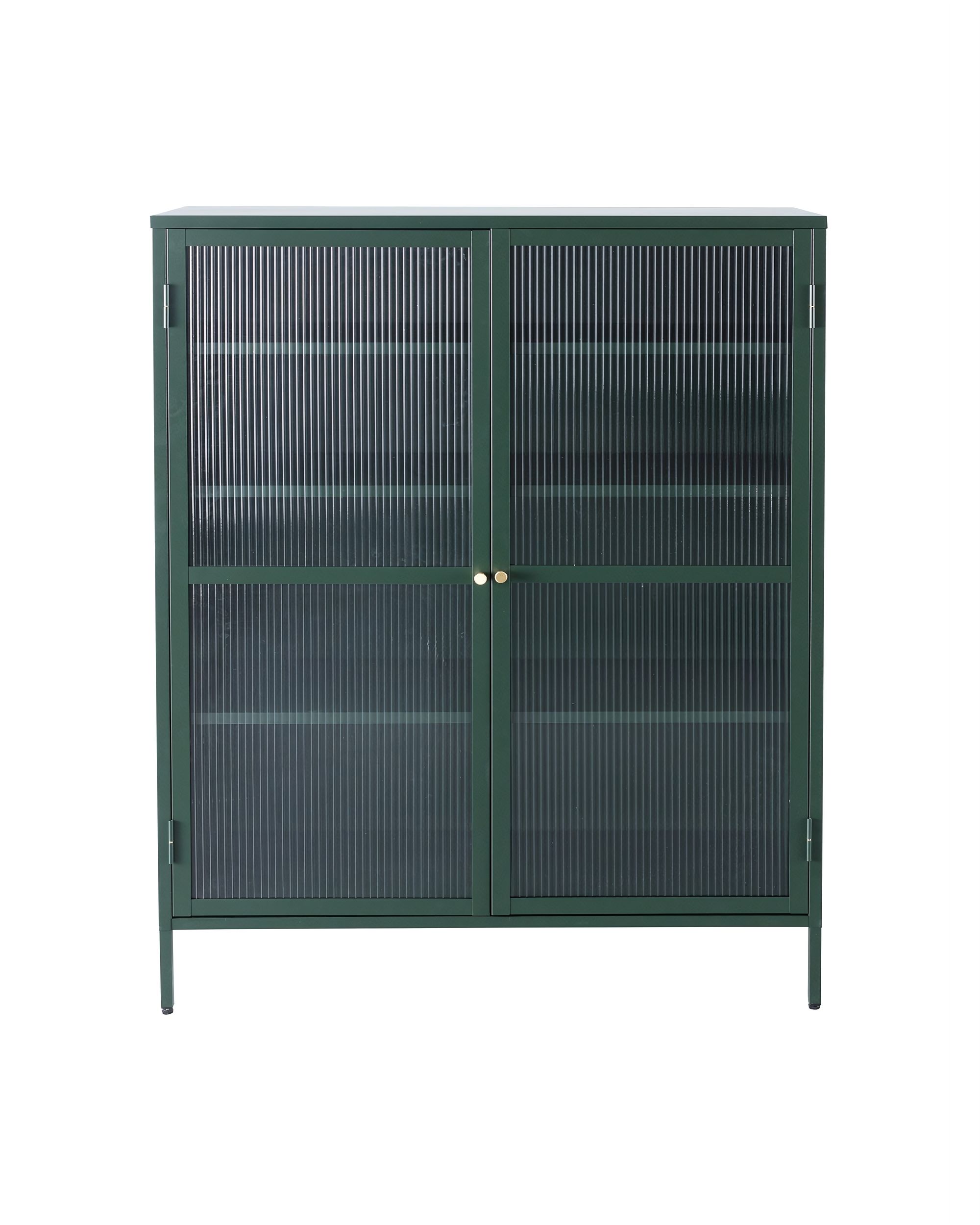 Vitrinekast Xappa Groen 111x41x141 cm