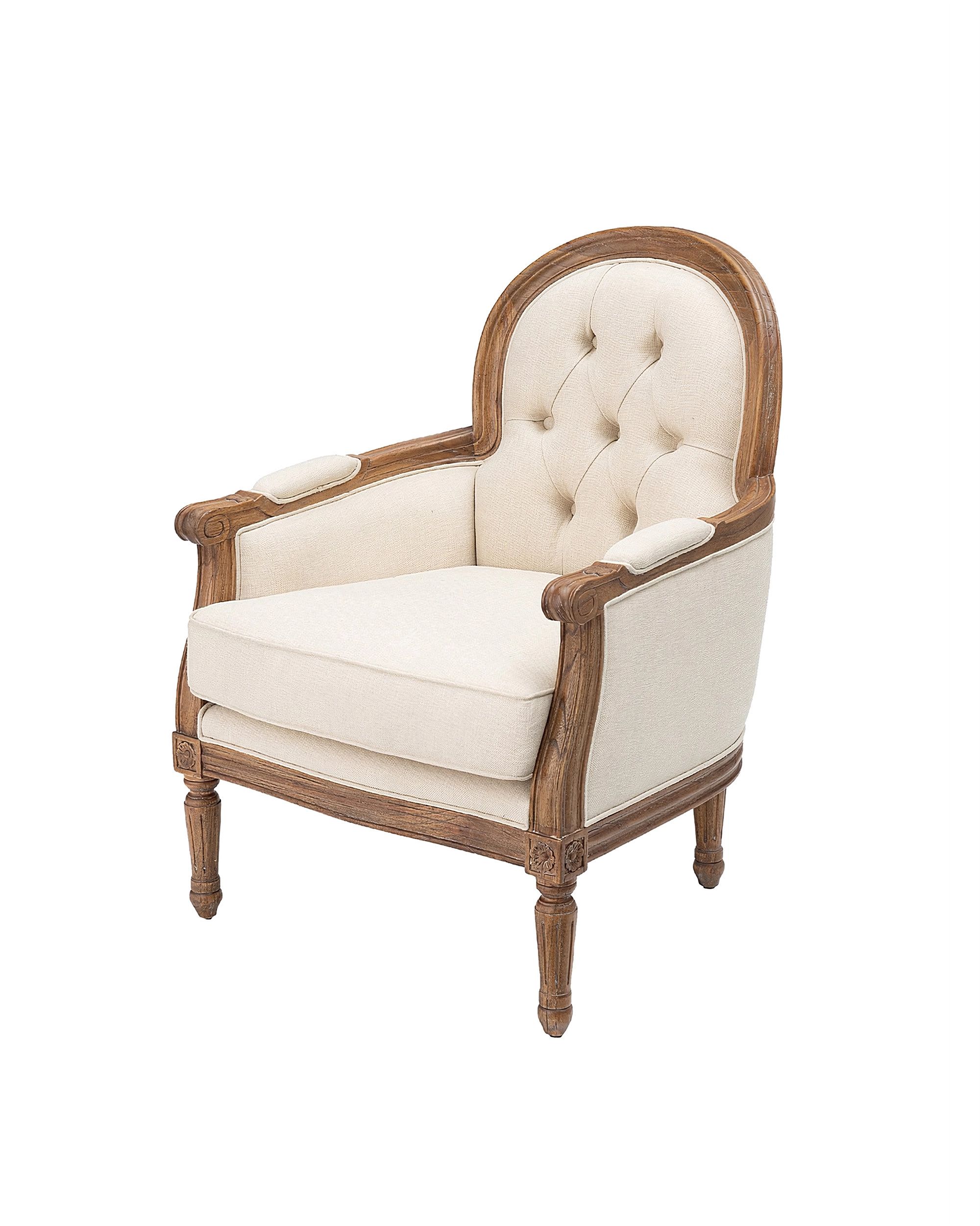 Fauteuil Bernard Crème (hover)