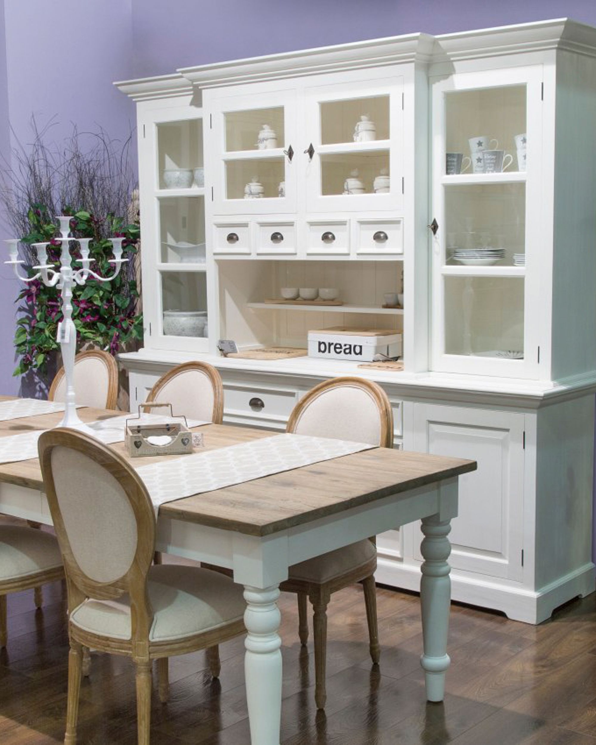 Buffetkast Brighton 225x45x220 white (hover)