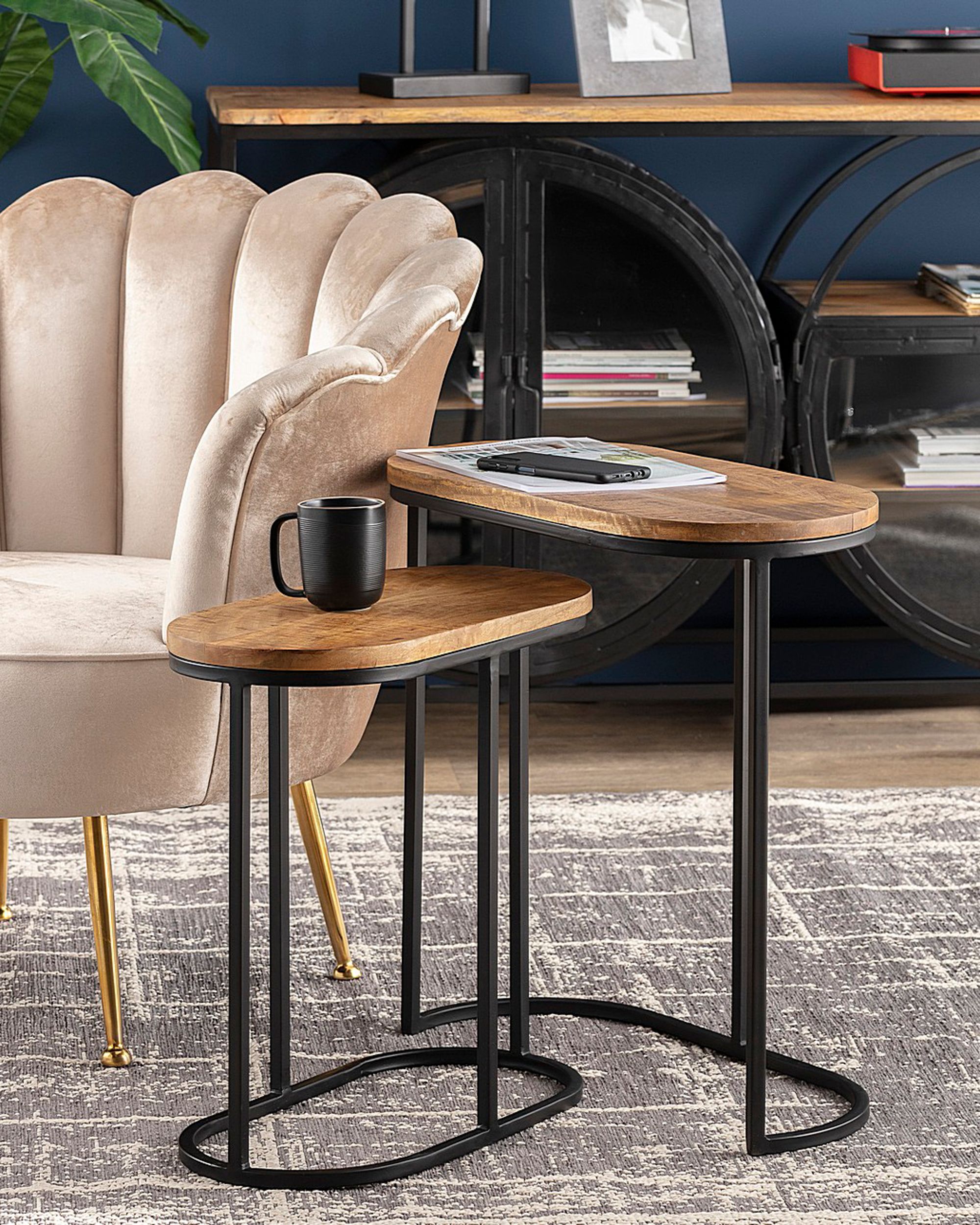 Bijzettafels Set Loft II 2 st. (hover)