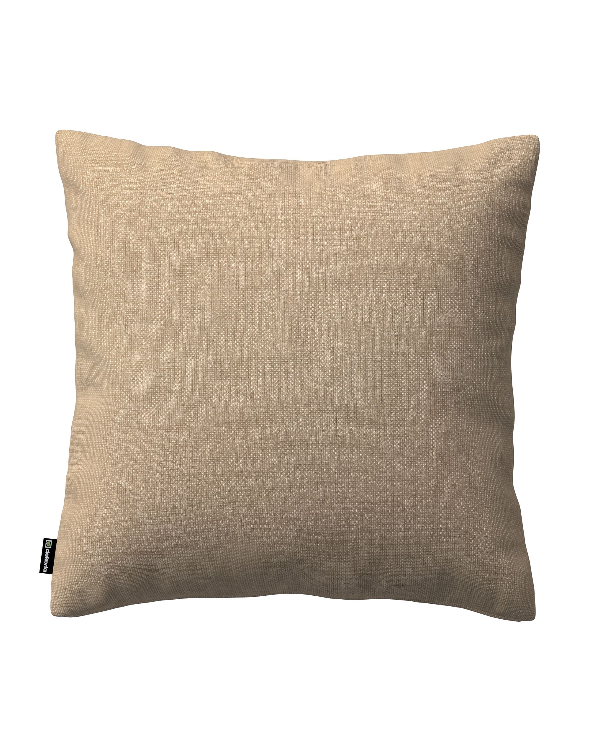 Kussenhoes Mia kleur product beige stof met structuur
