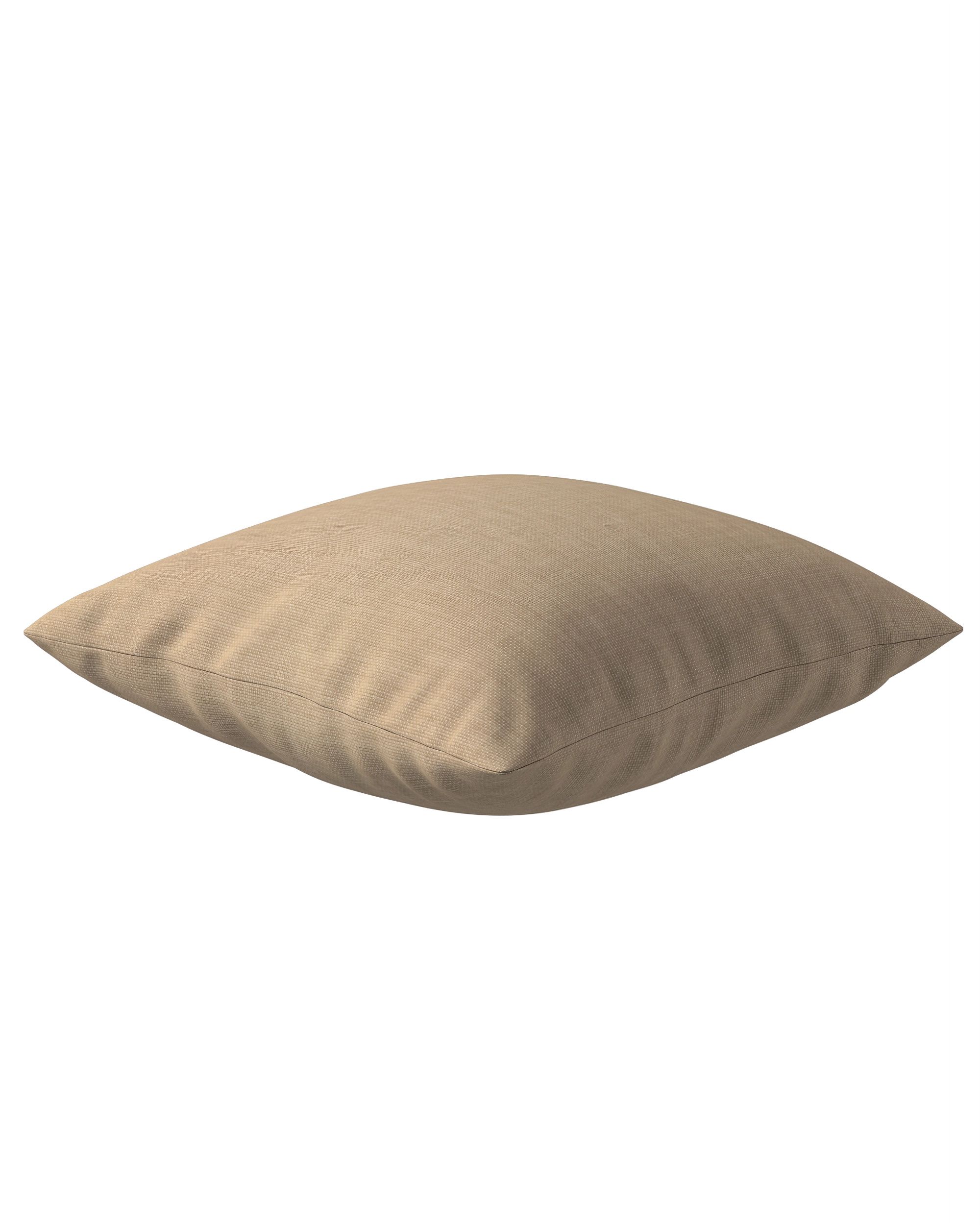 Kussenhoes Mia kleur product beige stof met structuur (hover)