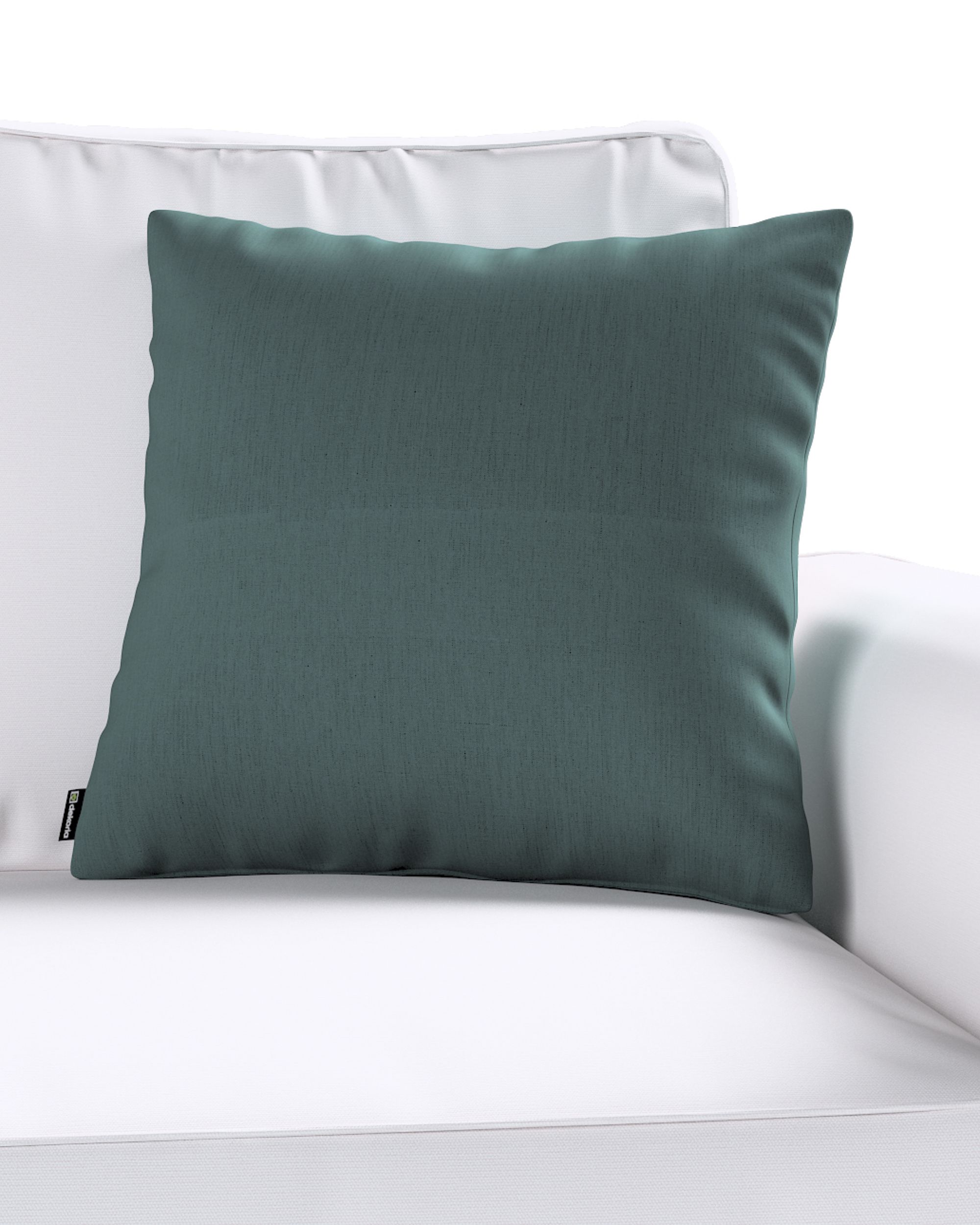 Kussenhoes Mia kleur product groen stof halftransparant, met structuur (hover)