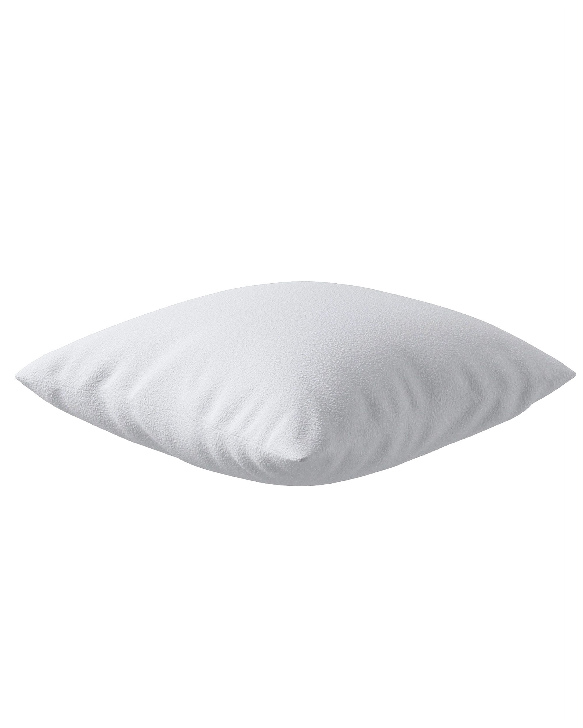 Kussenhoes Mia kleur product wit stof met structuur (hover)