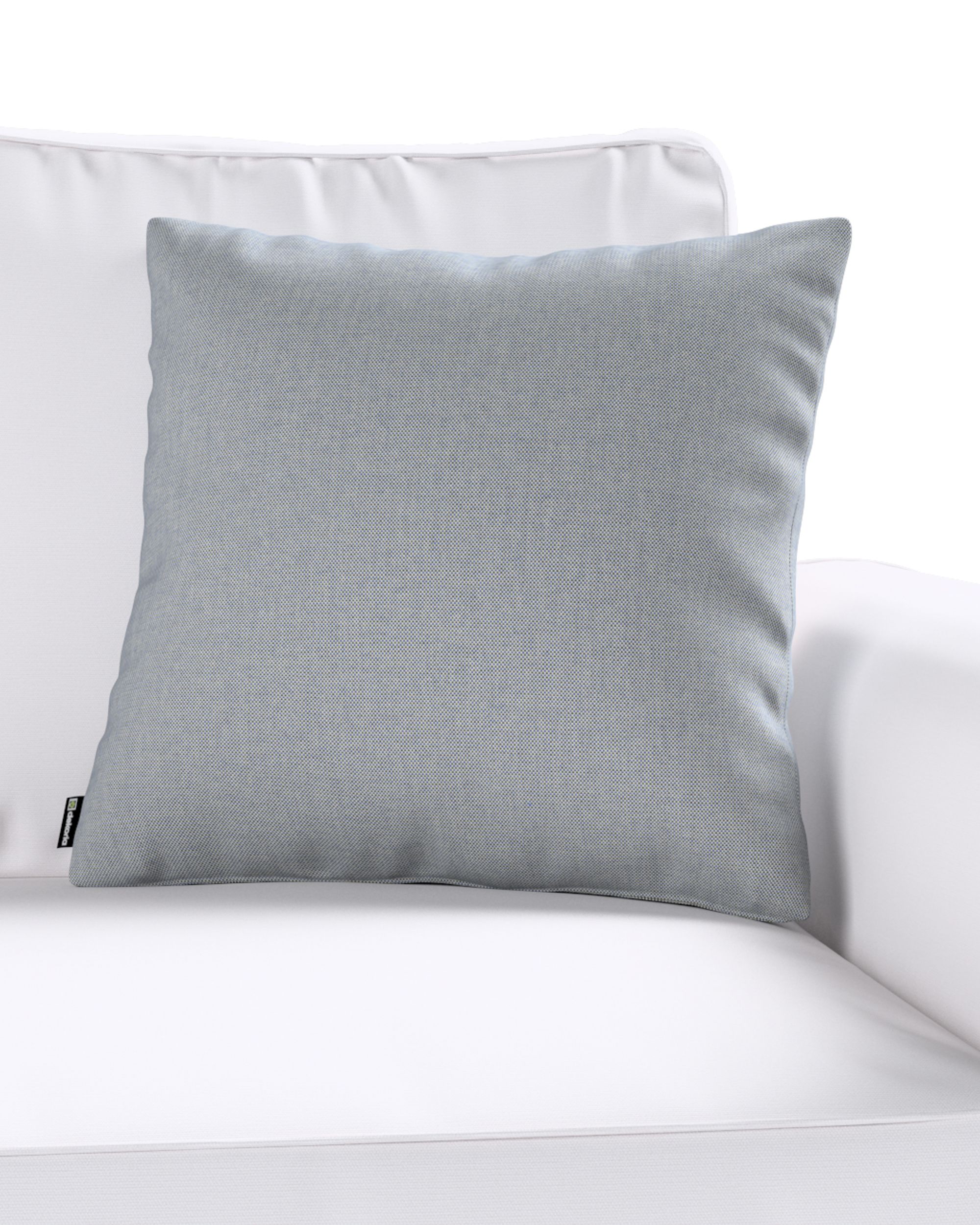 Kussenhoes Mia kleur product zwart stof outdoor, met structuur (hover)