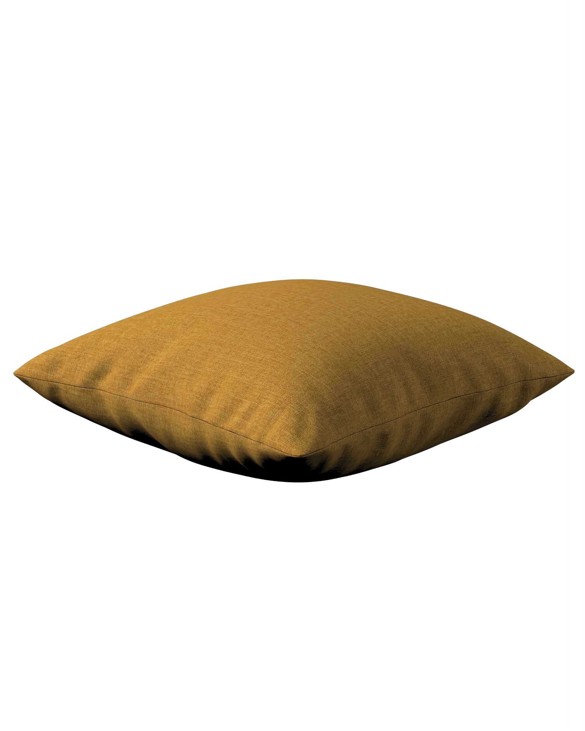 Kussenhoes Mia kleur product geel stof met structuur (hover)