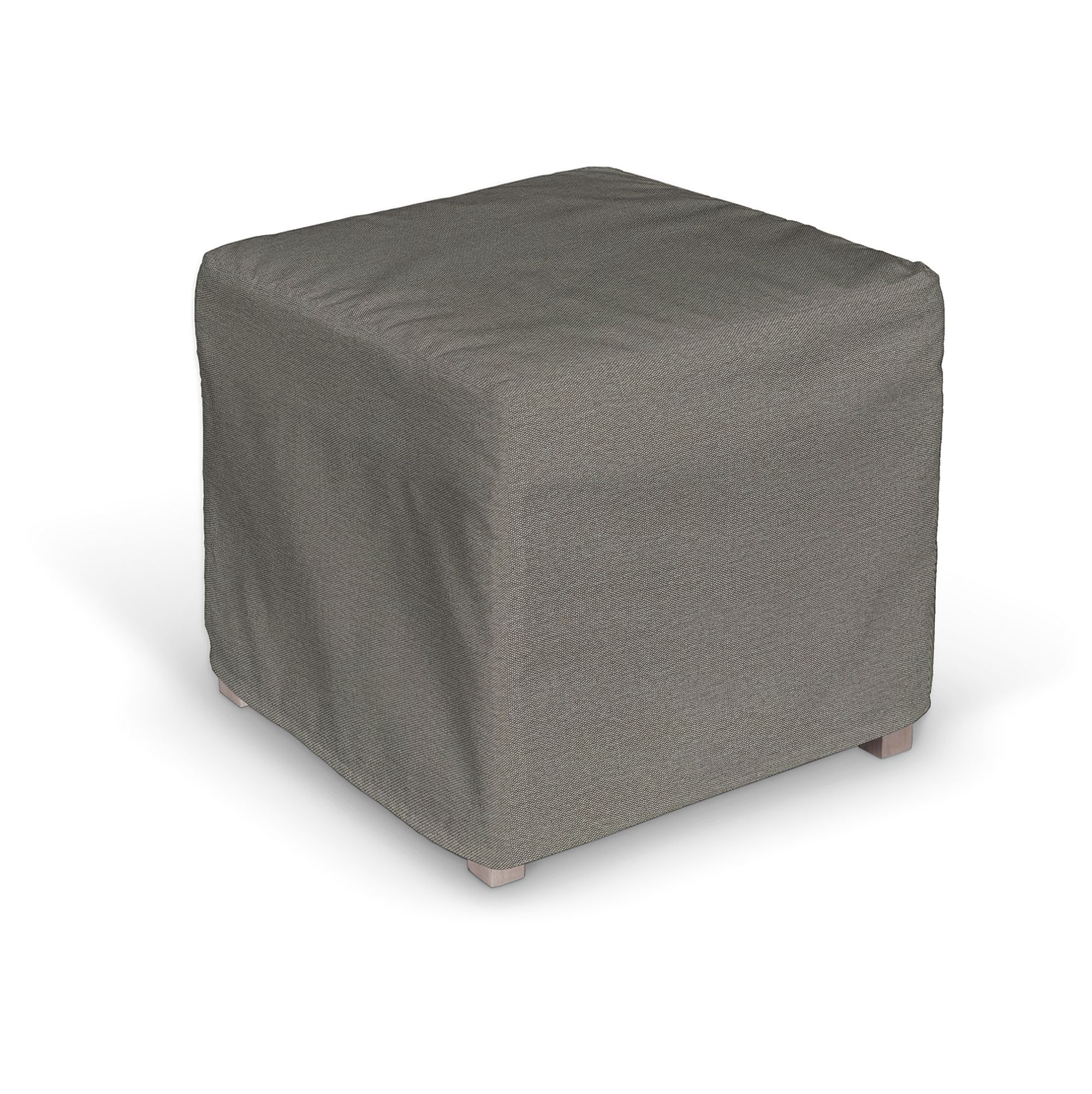 IKEA hoes Solsta kleur product grijs stof met structuur