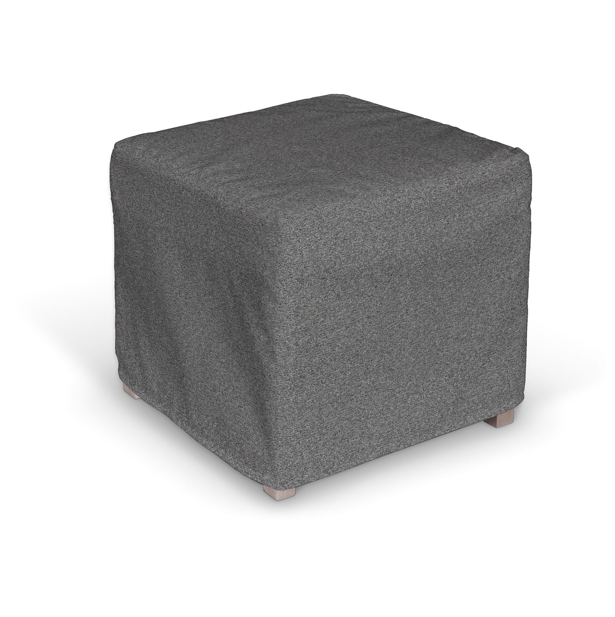 IKEA hoes Solsta kleur product grijs stof met structuur