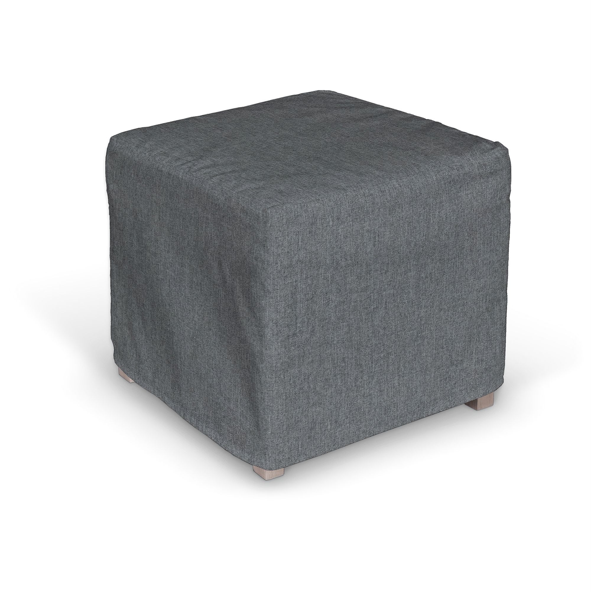 IKEA hoes Solsta kleur product grijs stof met structuur