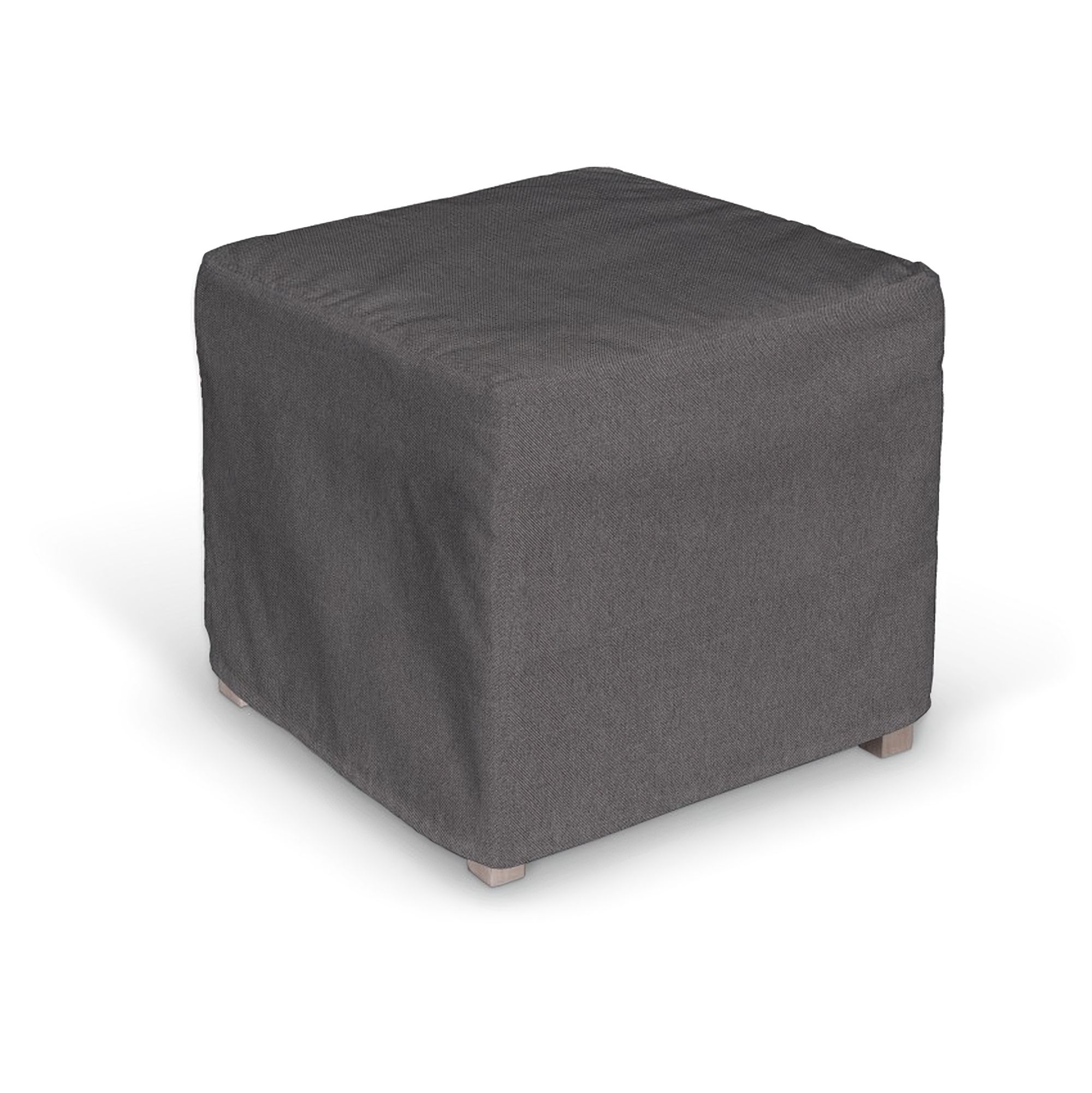 IKEA hoes Solsta kleur product grijs stof met structuur