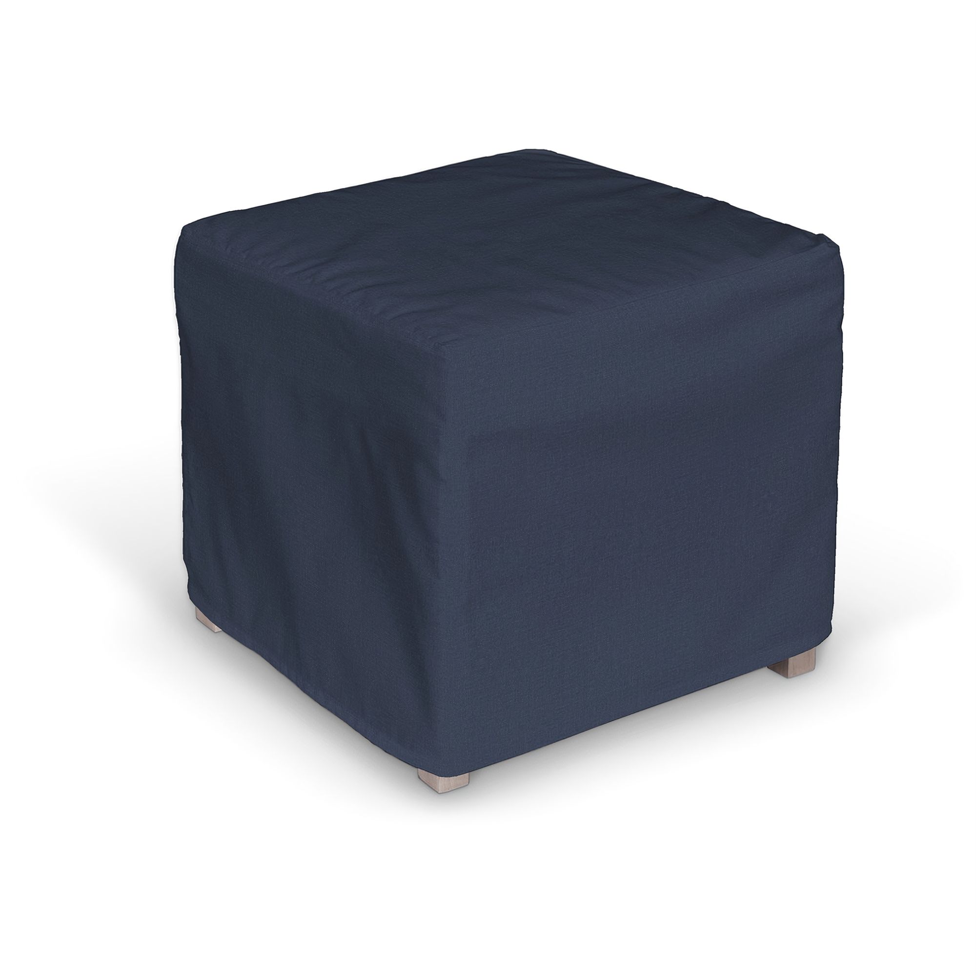 IKEA hoes Solsta kleur product donkerblauw stof fluweel