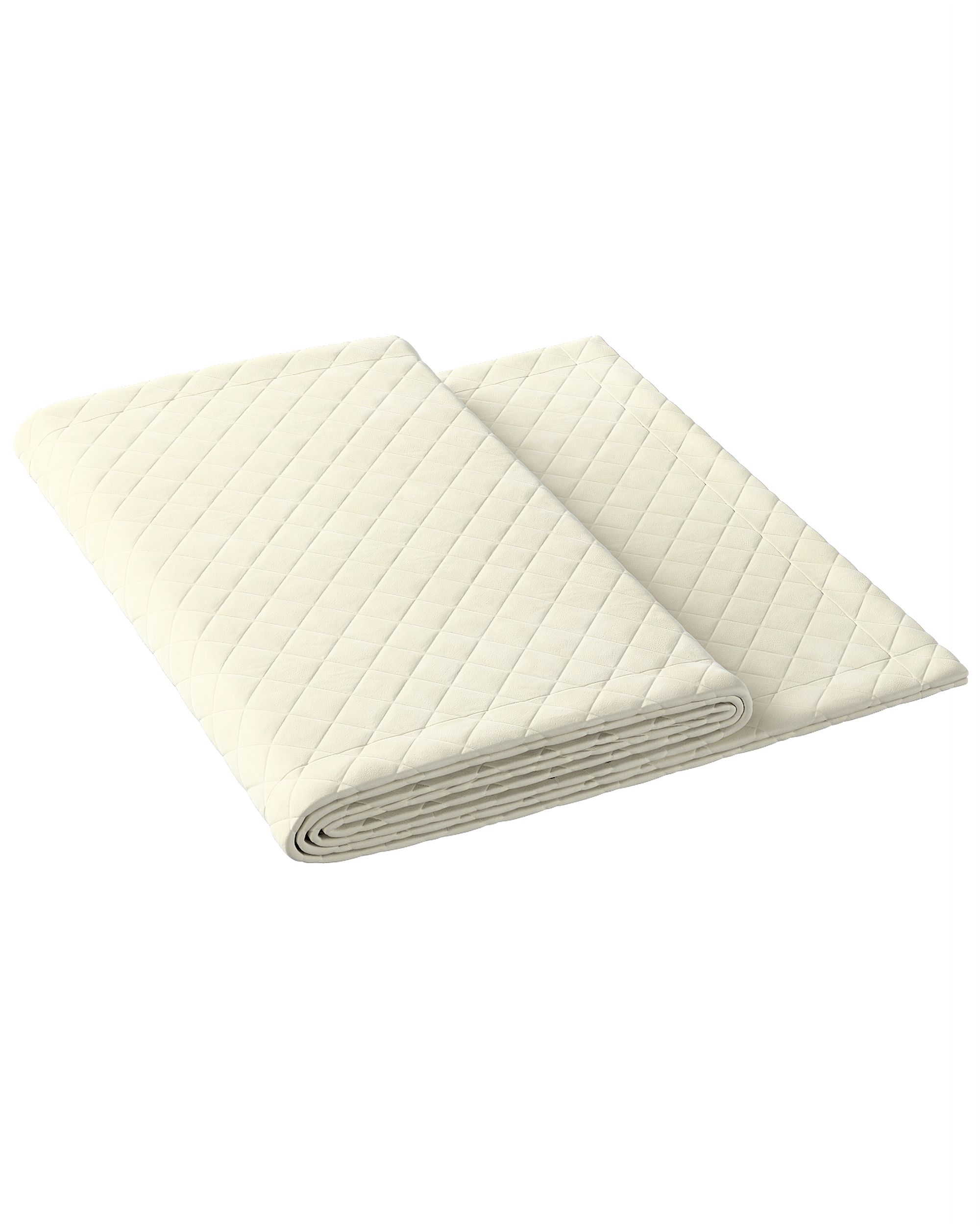 Bedloper Velvet kleur product crème stof glanzend, fluweel (hover)