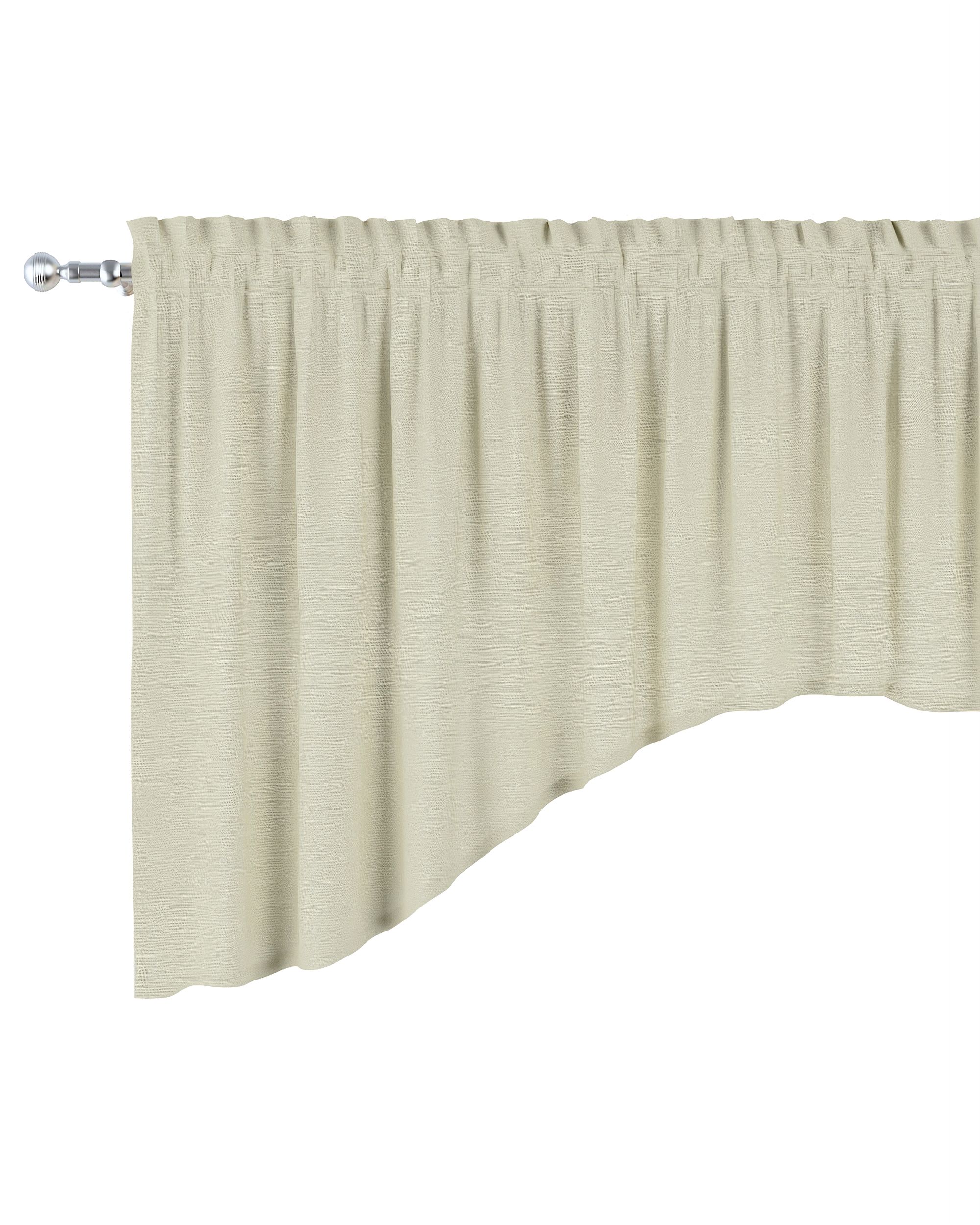 Strikvormige Lambrequin kleur product groen