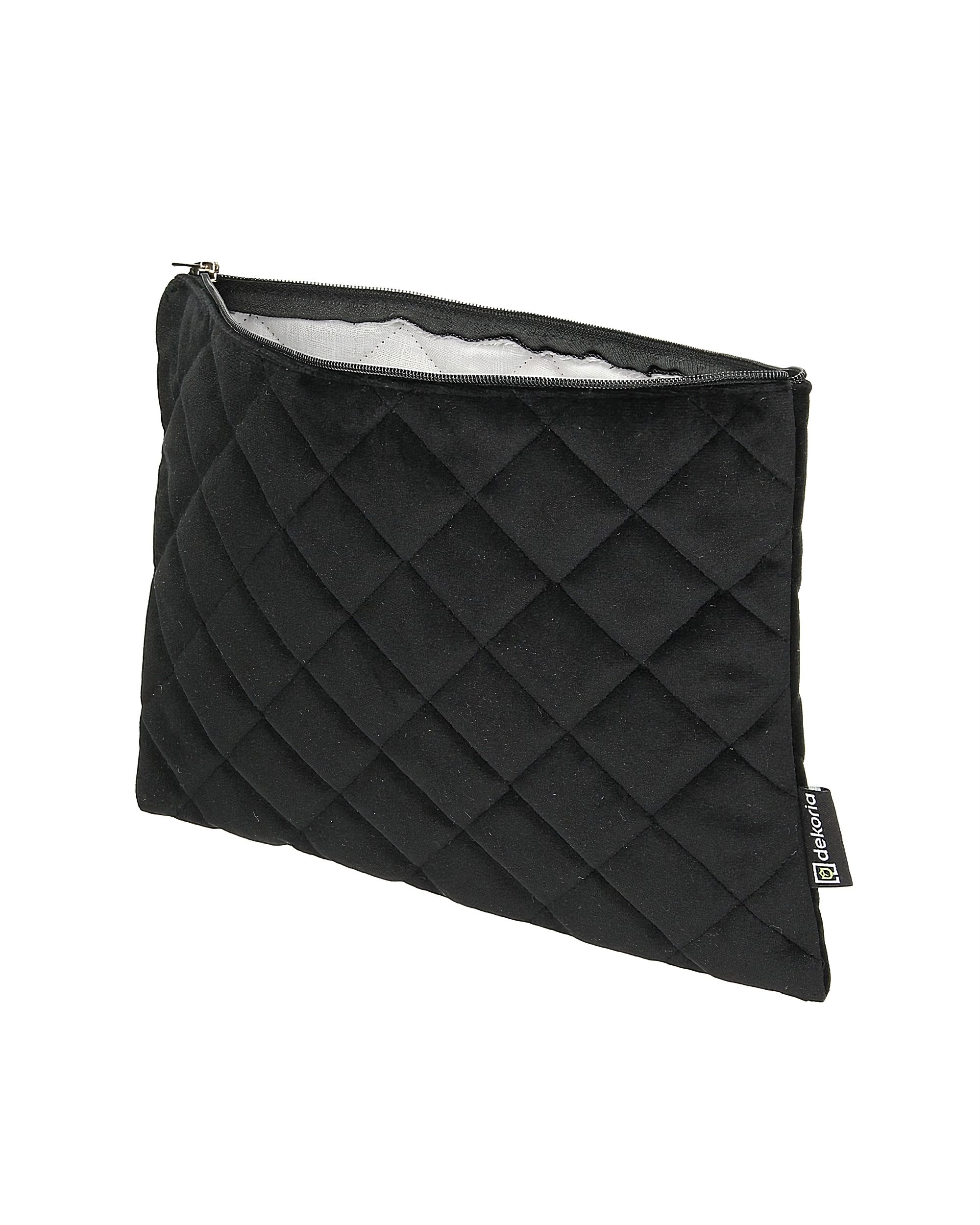 1436-704-17 kleur product zwart stof glanzend, fluweel (hover)
