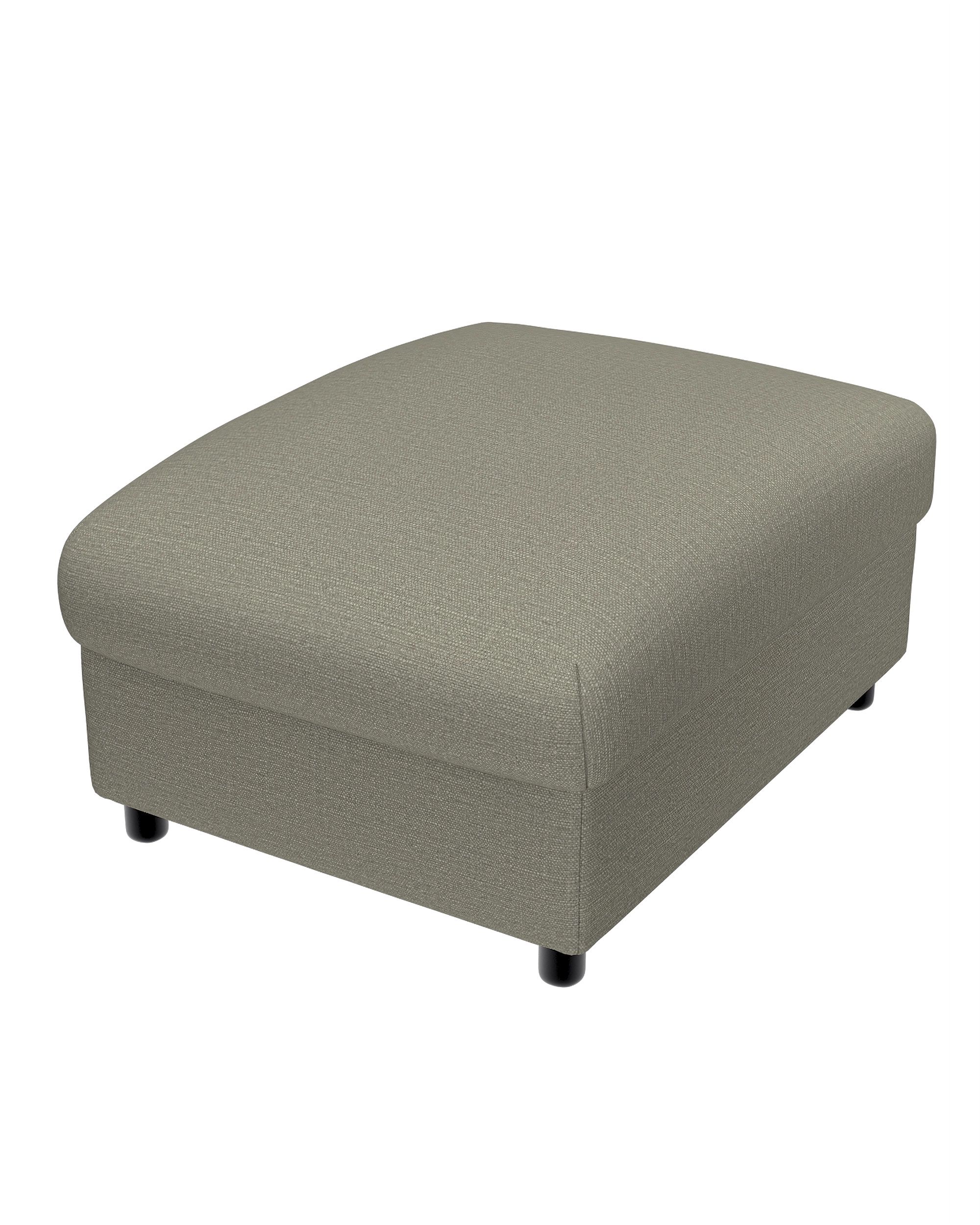 Hoes voor Vimle-poef kleur product grijs stof met structuur (hover)