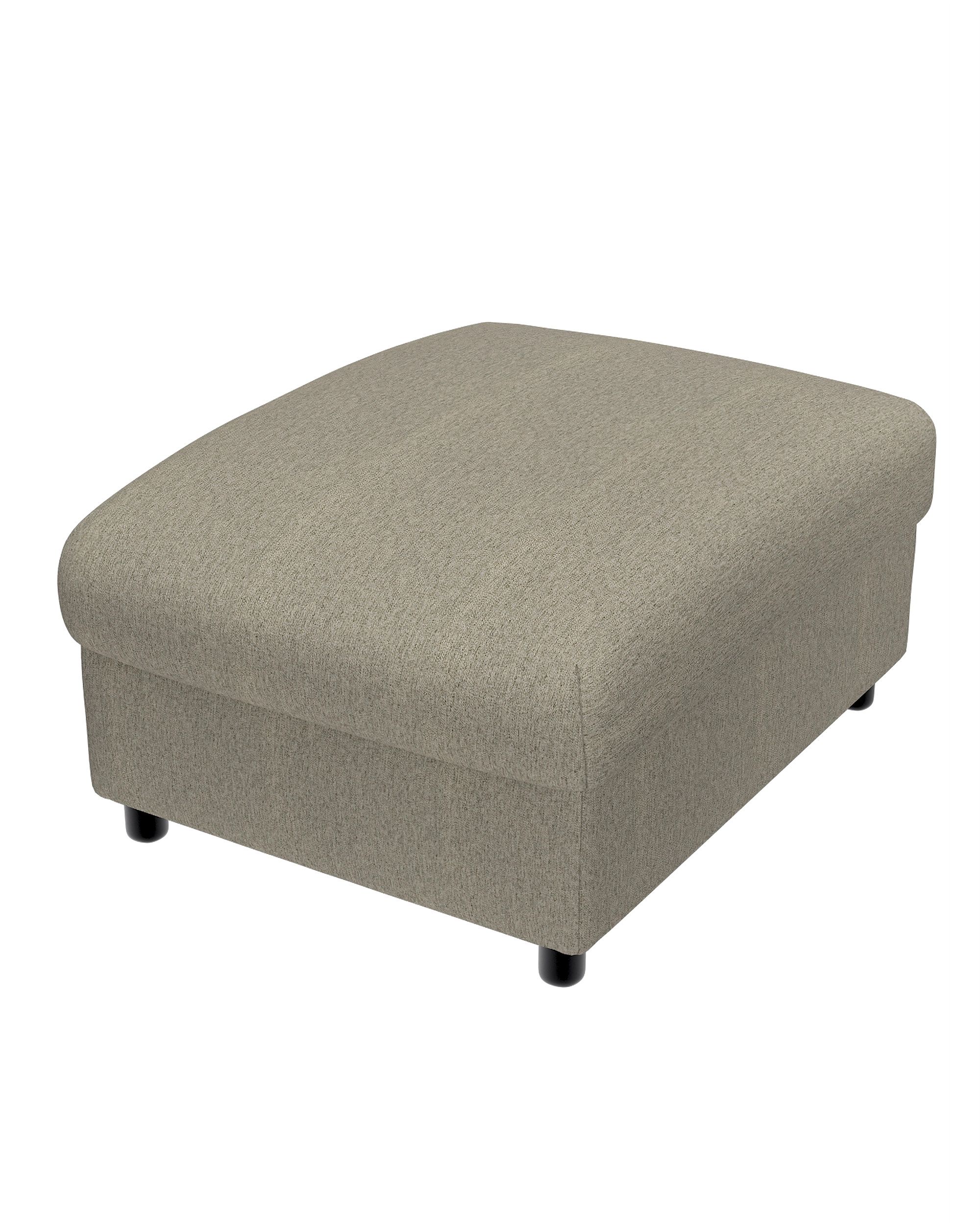 Hoes voor Vimle-poef kleur product beige stof met structuur (hover)