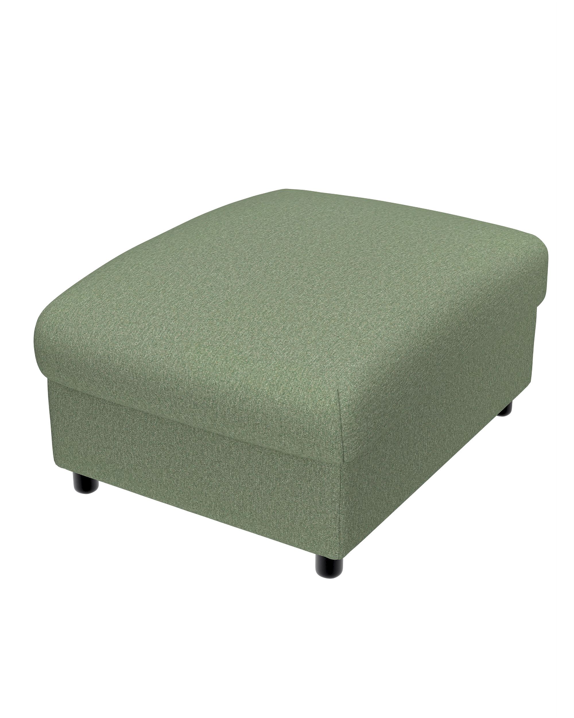 Hoes voor Vimle-poef kleur product groen stof met structuur (hover)