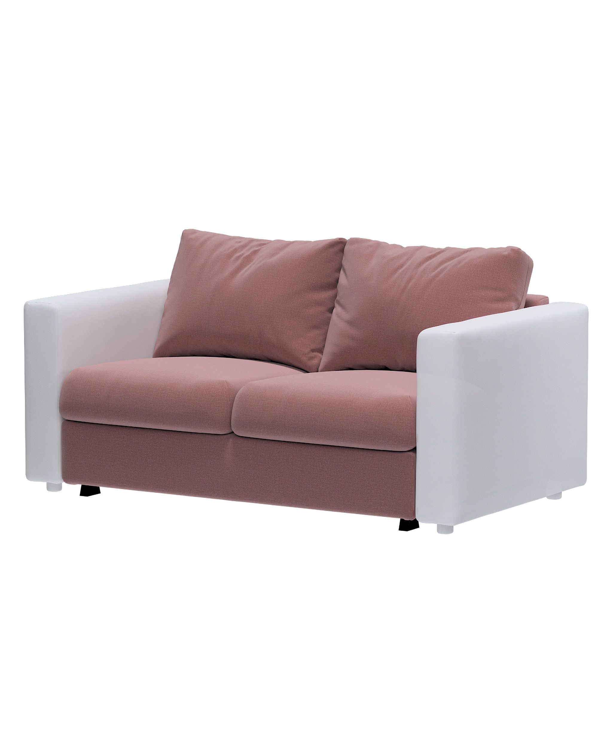 Hoes voor 2-persoons slaapbankelement Vimle kleur product violet stof fluweel