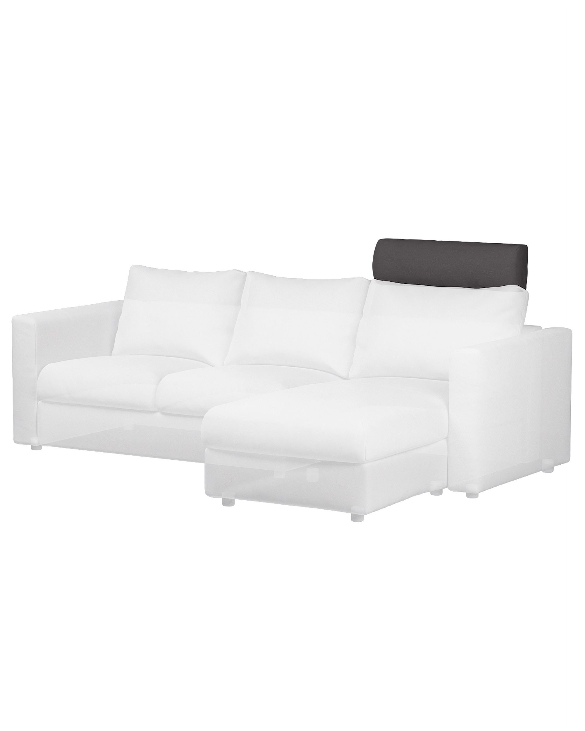 Hoes voor Vimle-rolkussen kleur product grijs (hover)