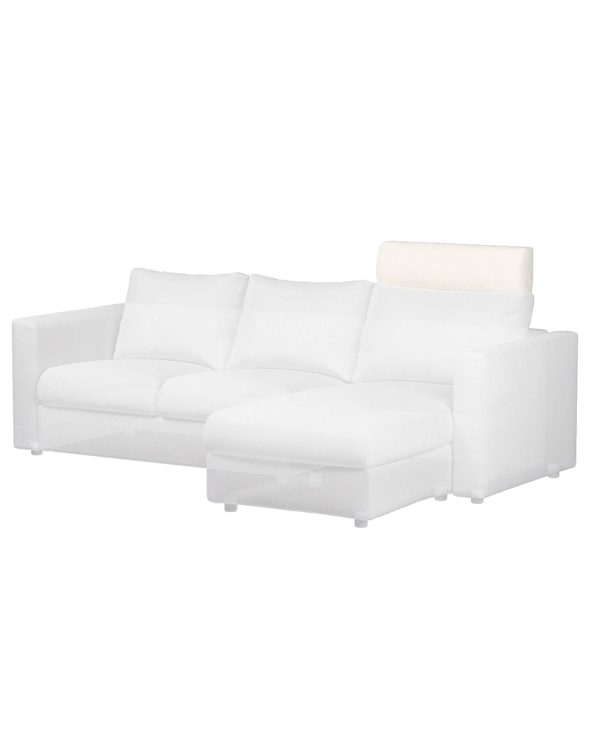 Hoes voor Vimle-rolkussen kleur product wit (hover)