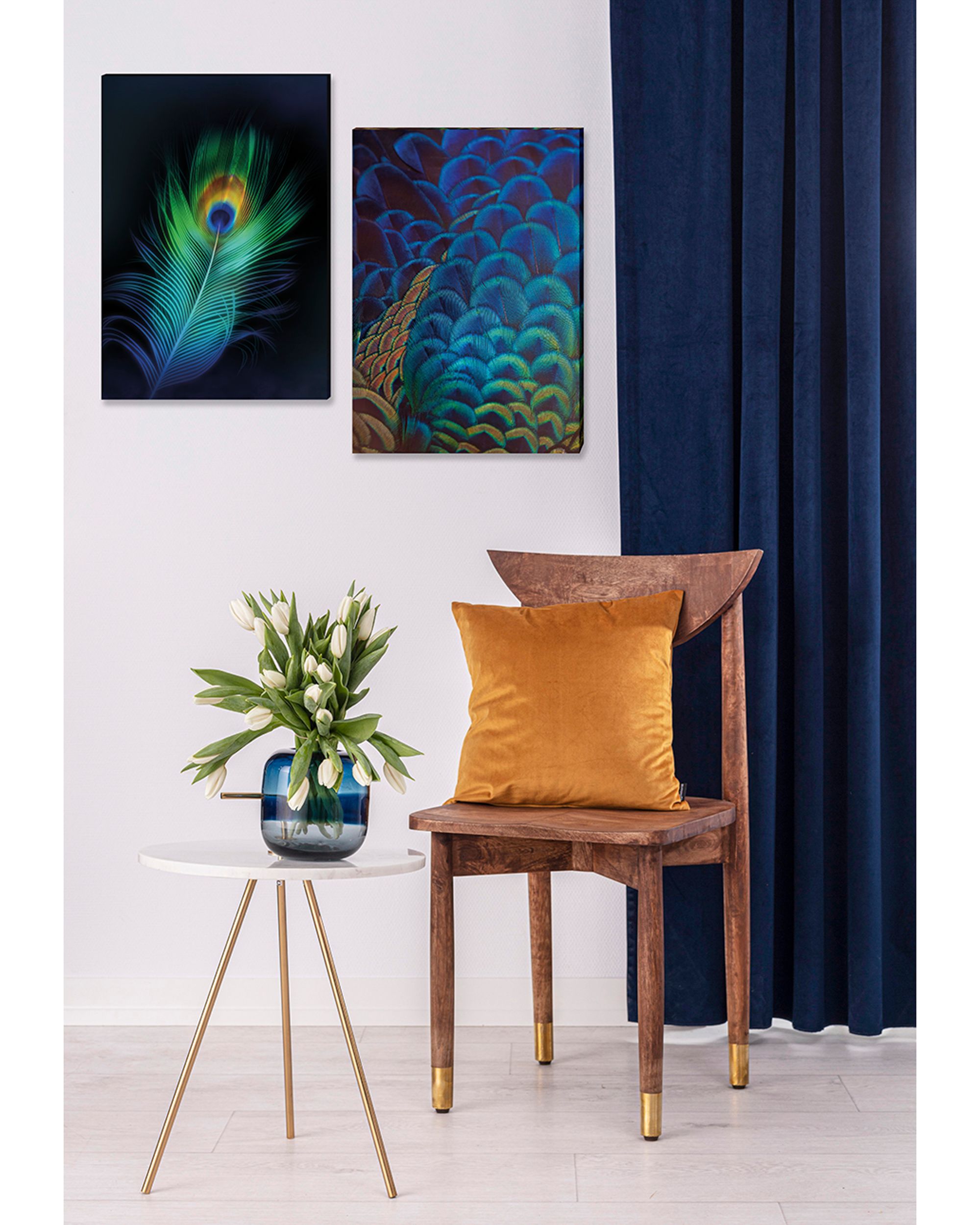 Canvasprint Peacock Eye (hover)