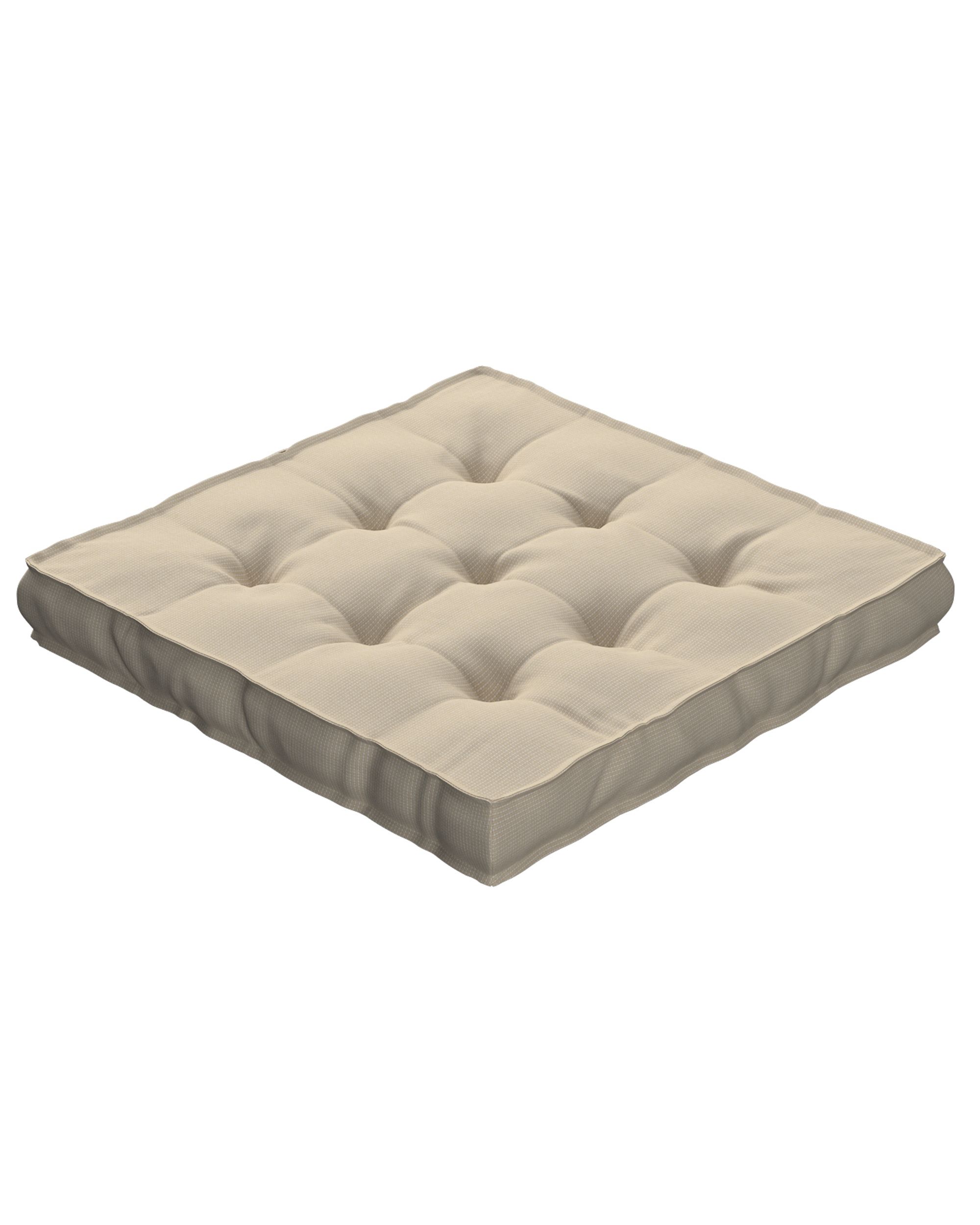 Stoelkussen Jacob met handvat kleur product beige stof outdoor, met structuur (hover)