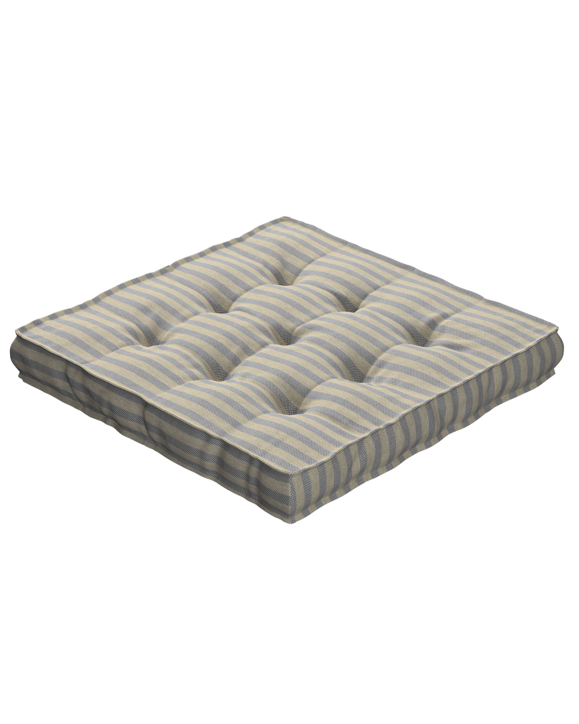 Stoelkussen Jacob met handvat kleur product beige stof outdoor, met structuur, met patroon (hover)
