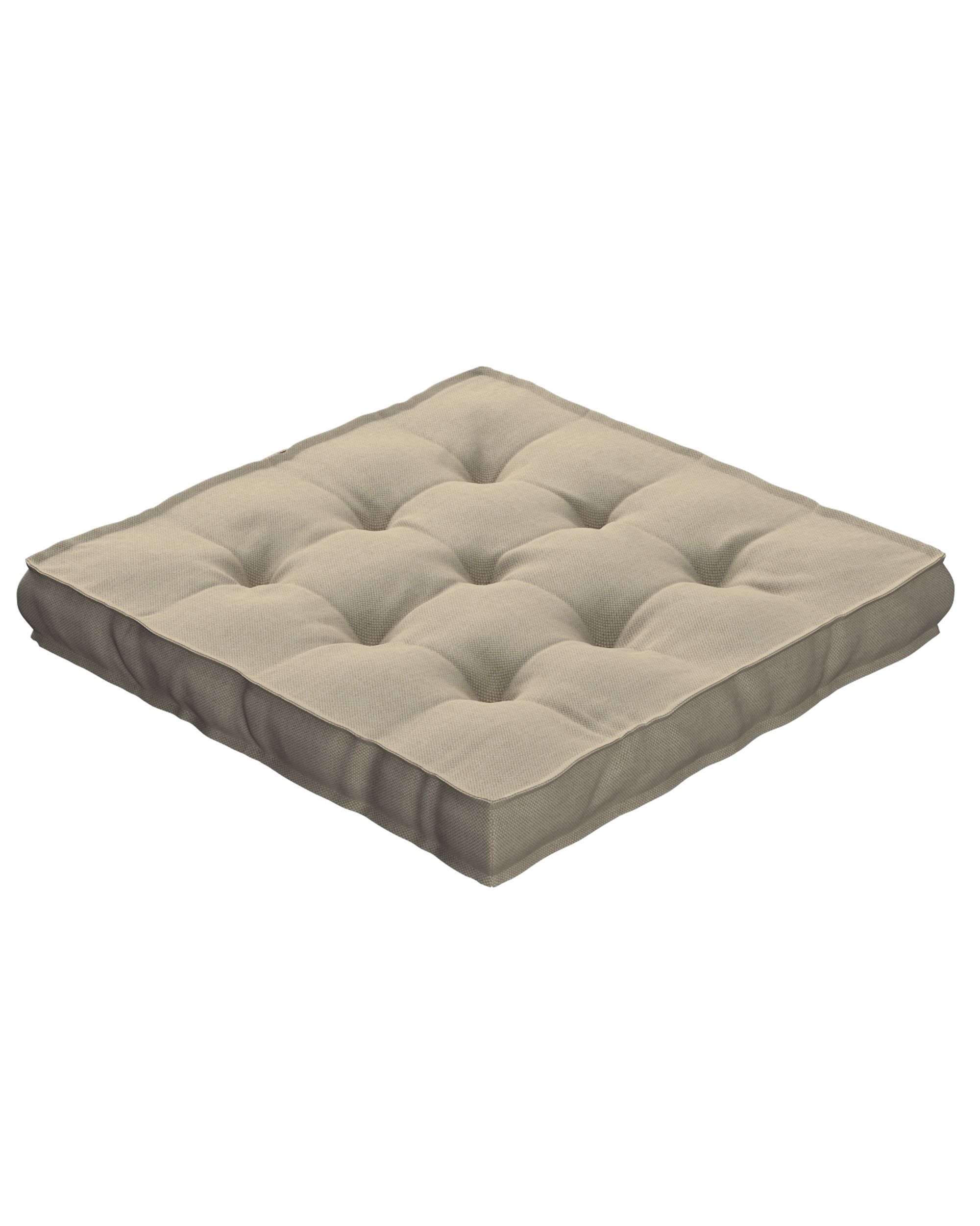 Stoelkussen Jacob met handvat kleur product beige stof outdoor, met structuur (hover)