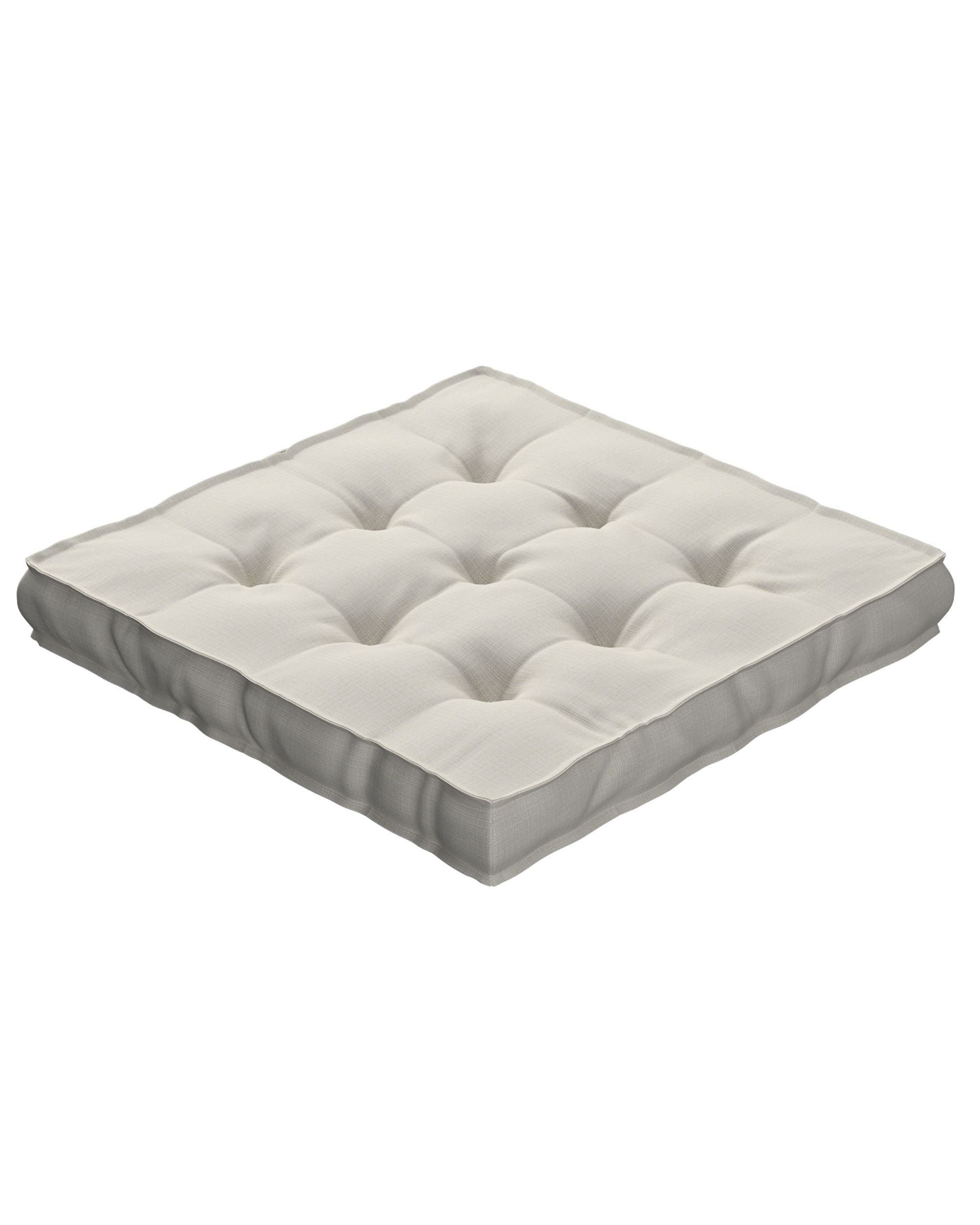 Stoelkussen Jacob met handvat kleur product crème stof outdoor, met structuur (hover)