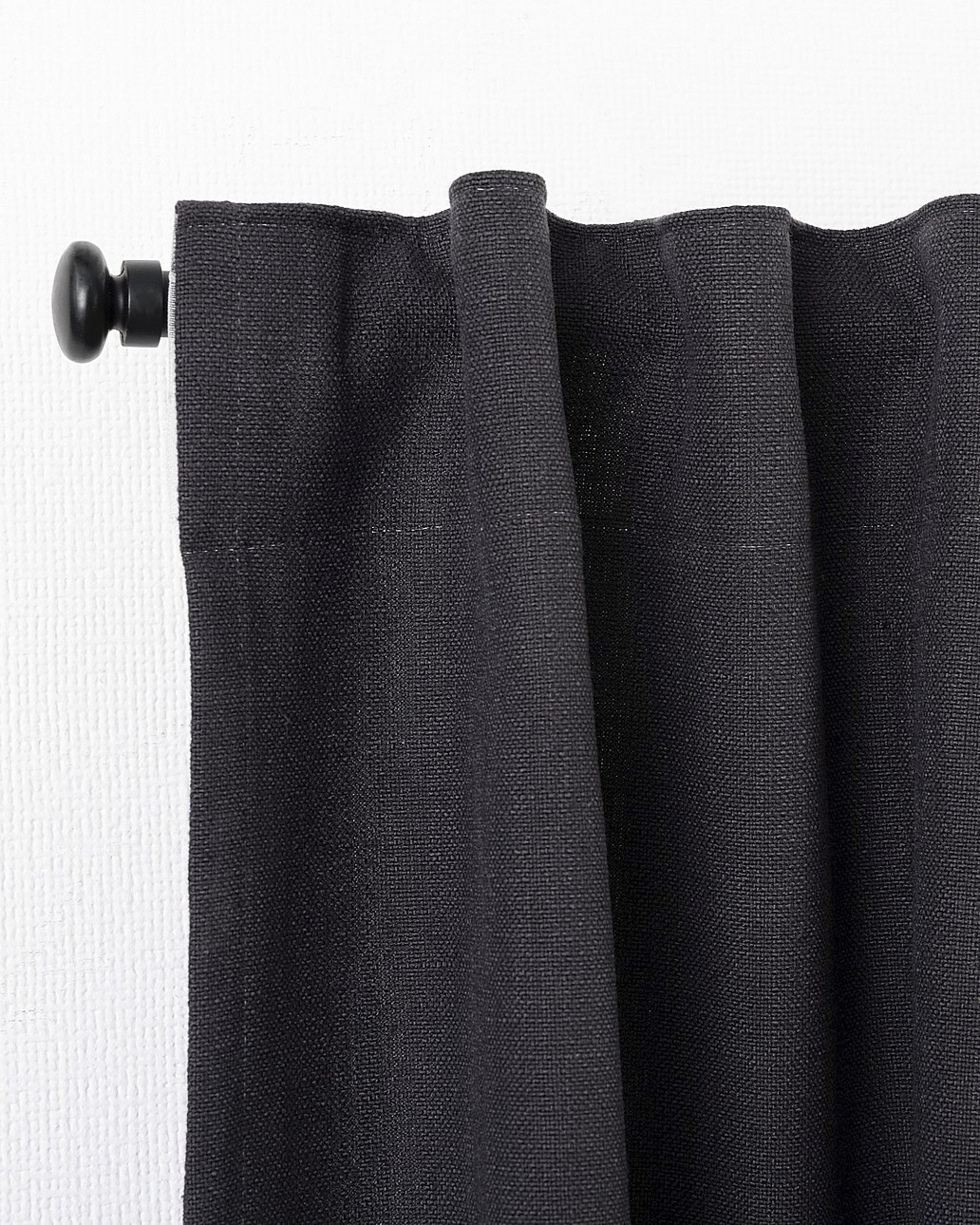 Kant-en-Klaar Gordijn BASIC met plooi-/lusband 140x280 cm Antraciet (hover)