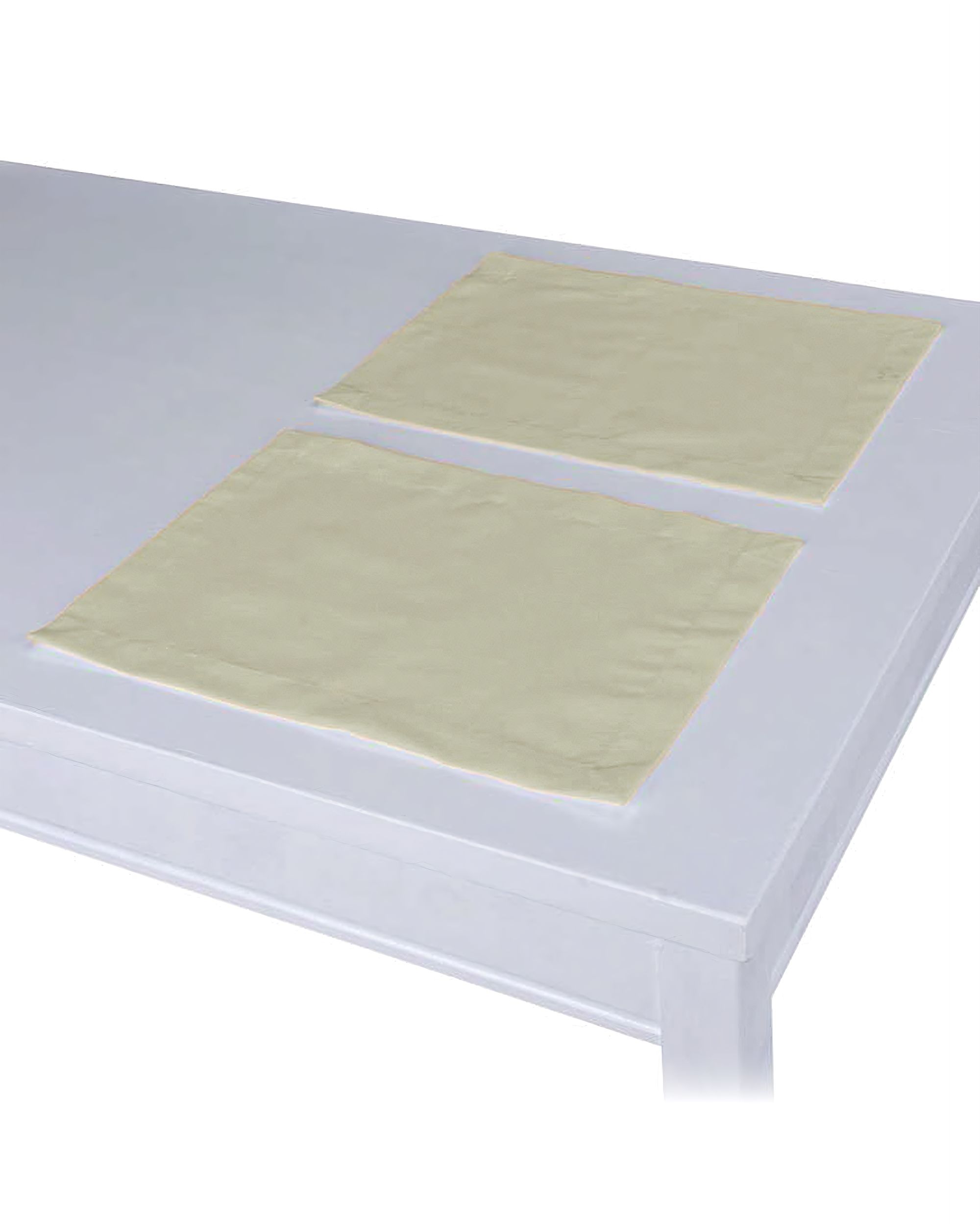Placemats 2 st. kleur product groen