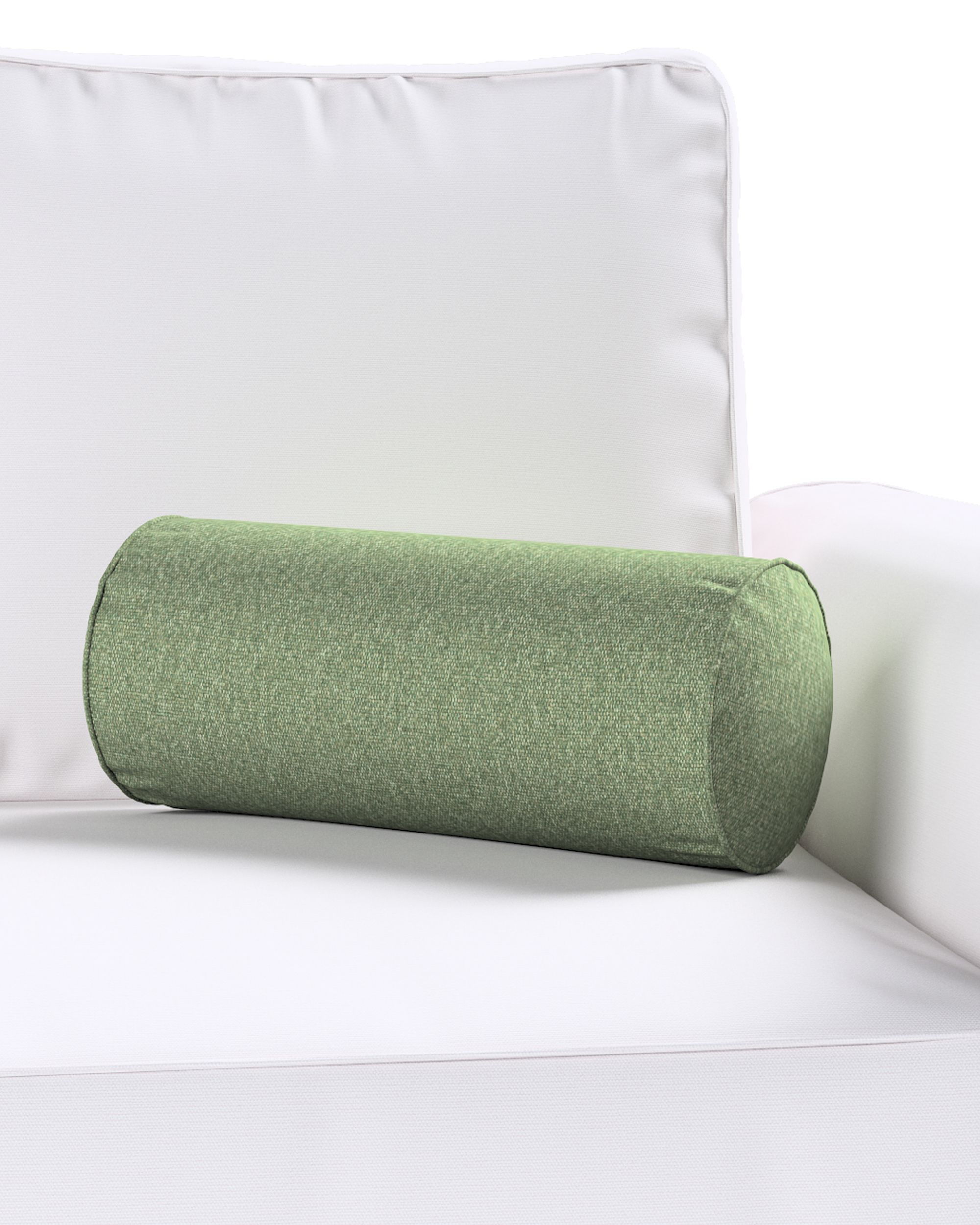 Rolkussen kleur product groen stof met structuur (hover)