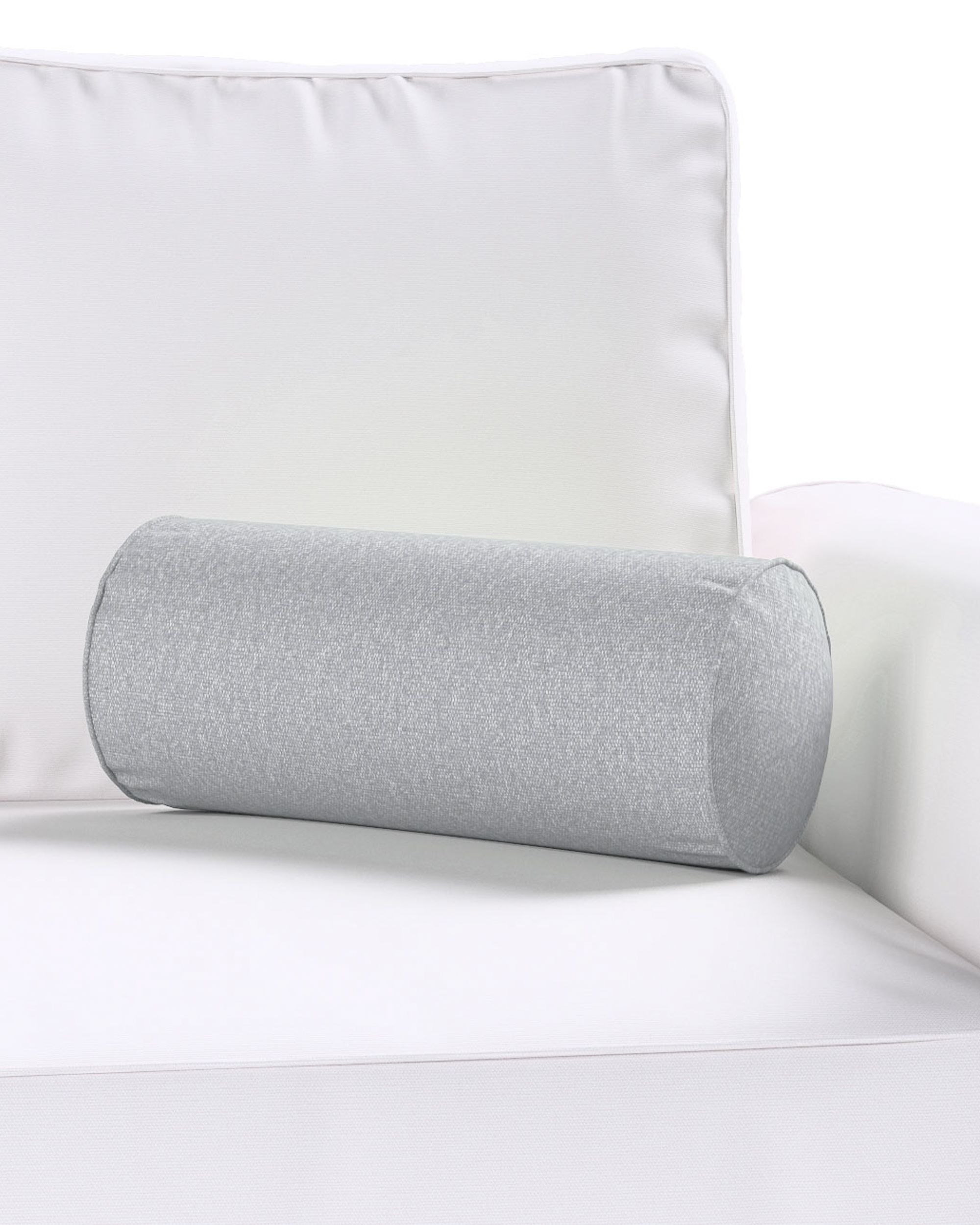 Rolkussen kleur product grijs stof met structuur (hover)