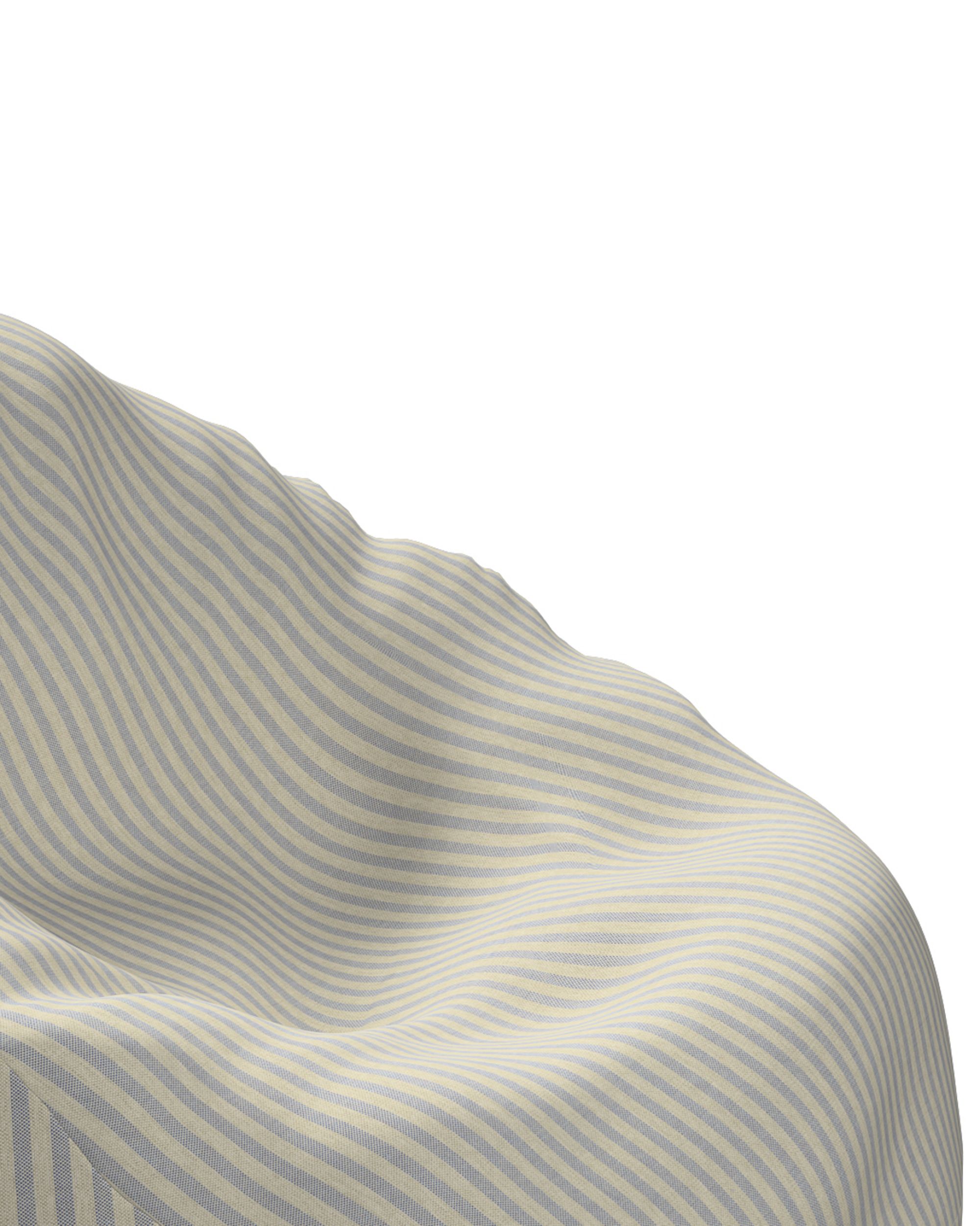 Zitzak kleur product beige stof outdoor, met structuur, met patroon (hover)