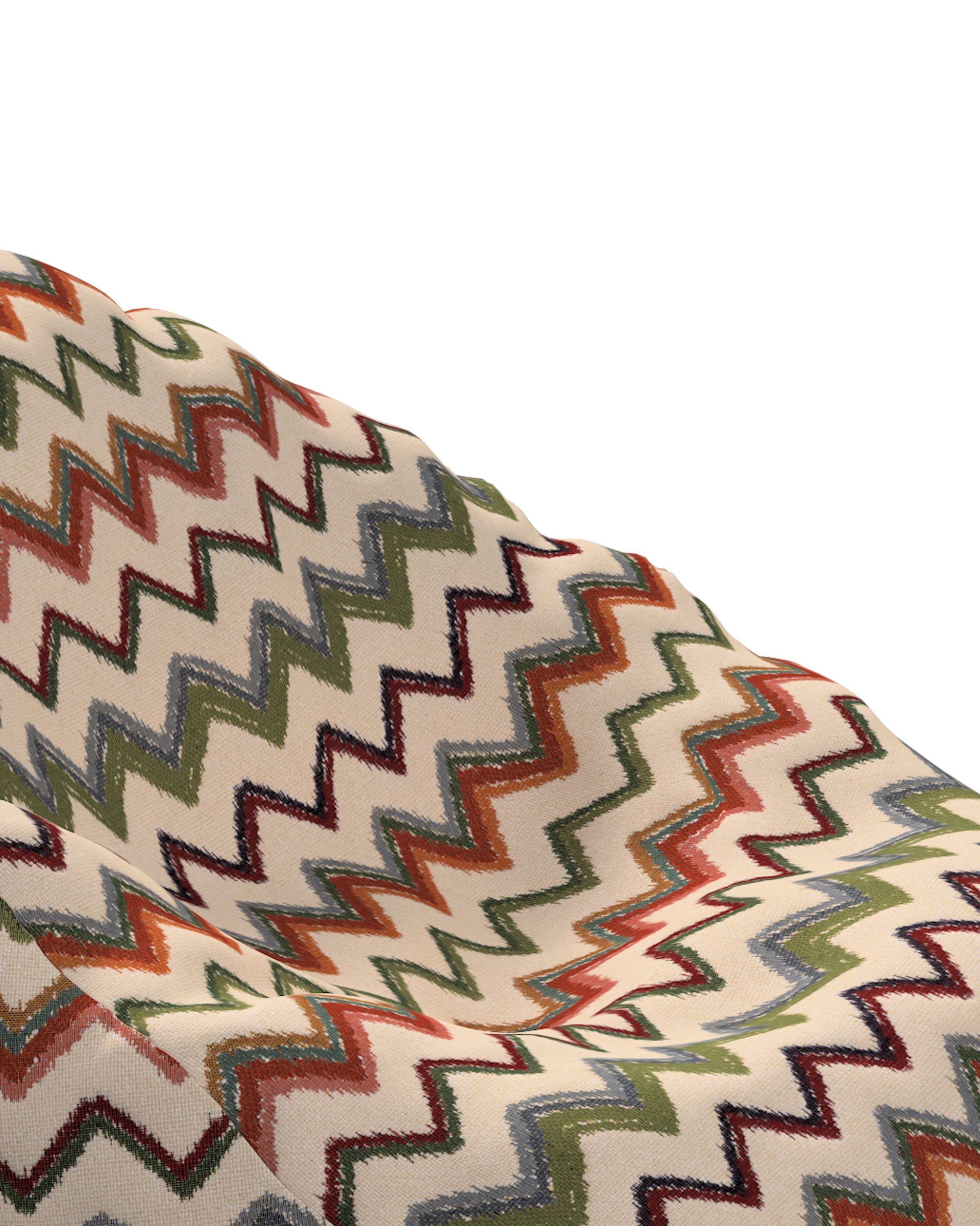Hoes voor zitzak kleur product meerkleurig stof met structuur, met patroon (hover)