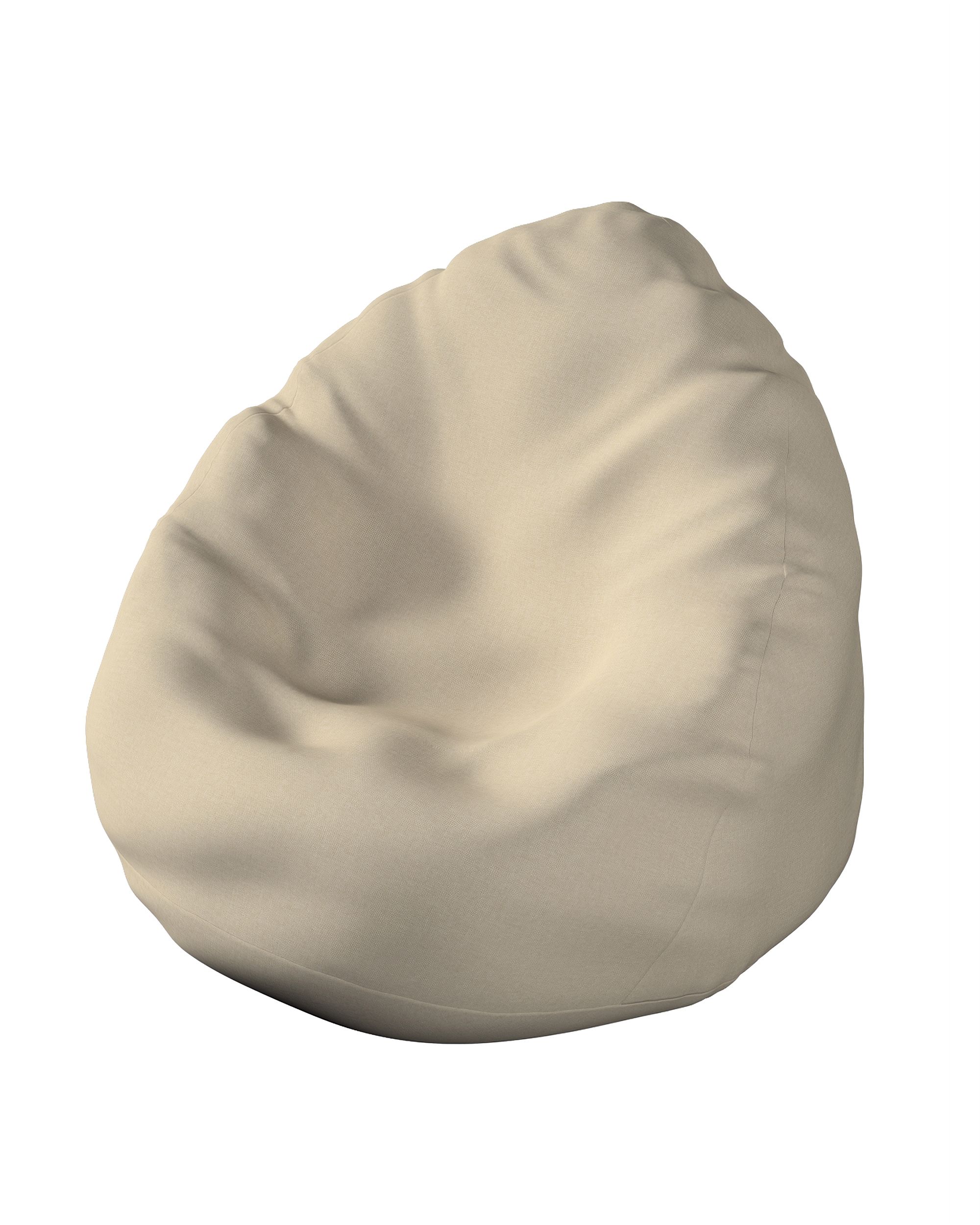 Hoes voor zitzak kleur product beige stof outdoor, met structuur