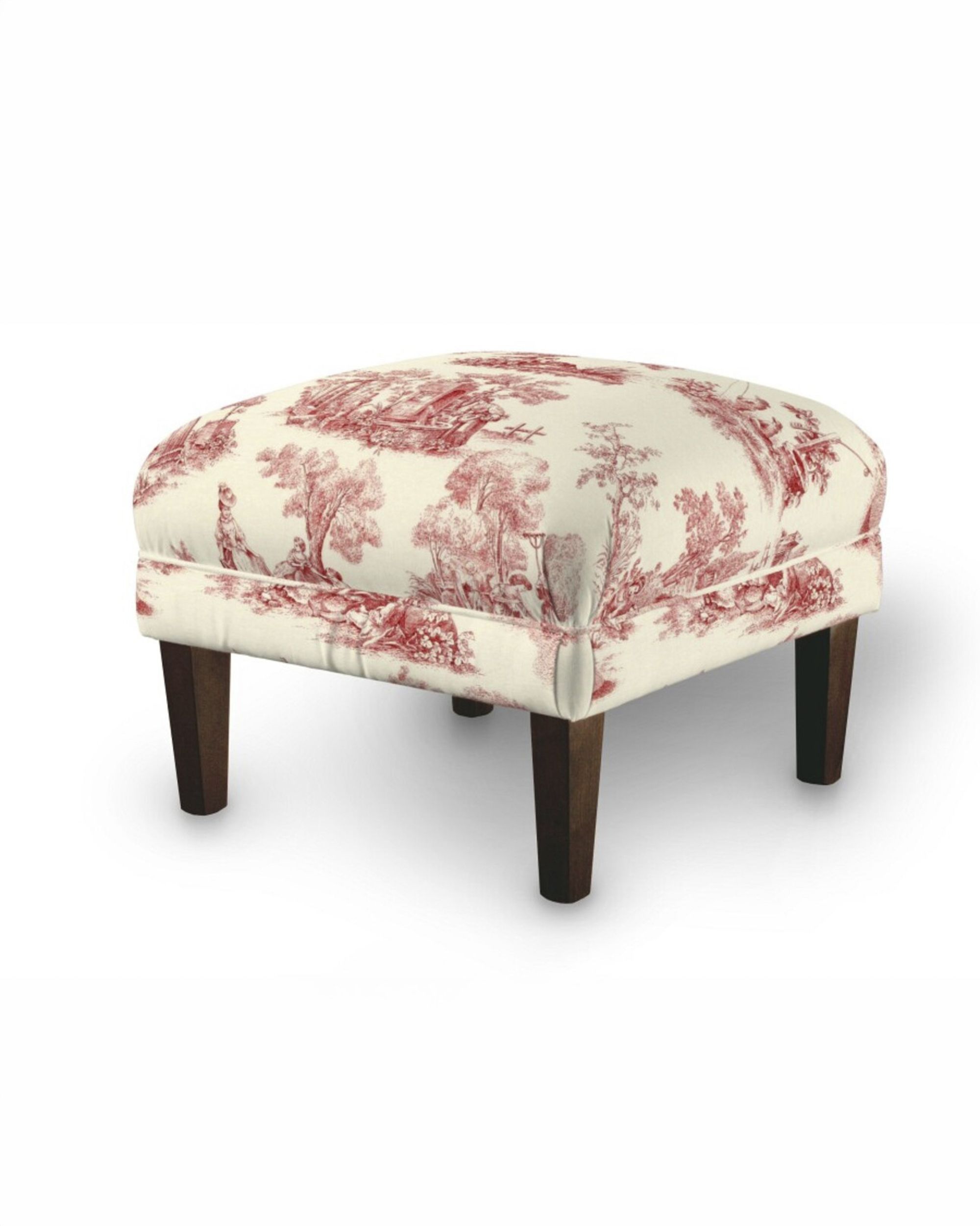 569-LCOA-132-15 kleur product rood stof met patroon