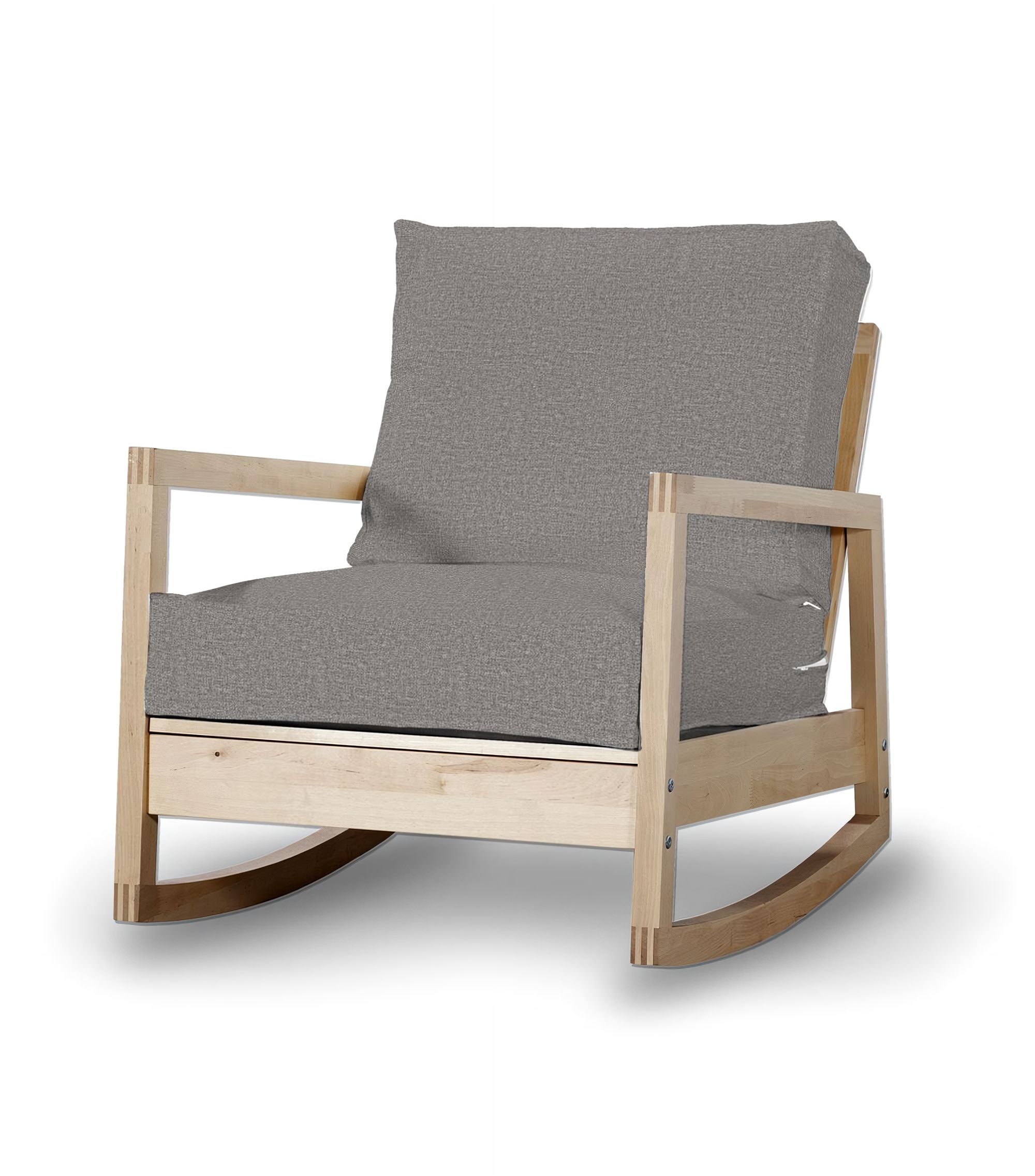 IKEA zitbankhoes voor Lillberg kleur product grijs stof met structuur