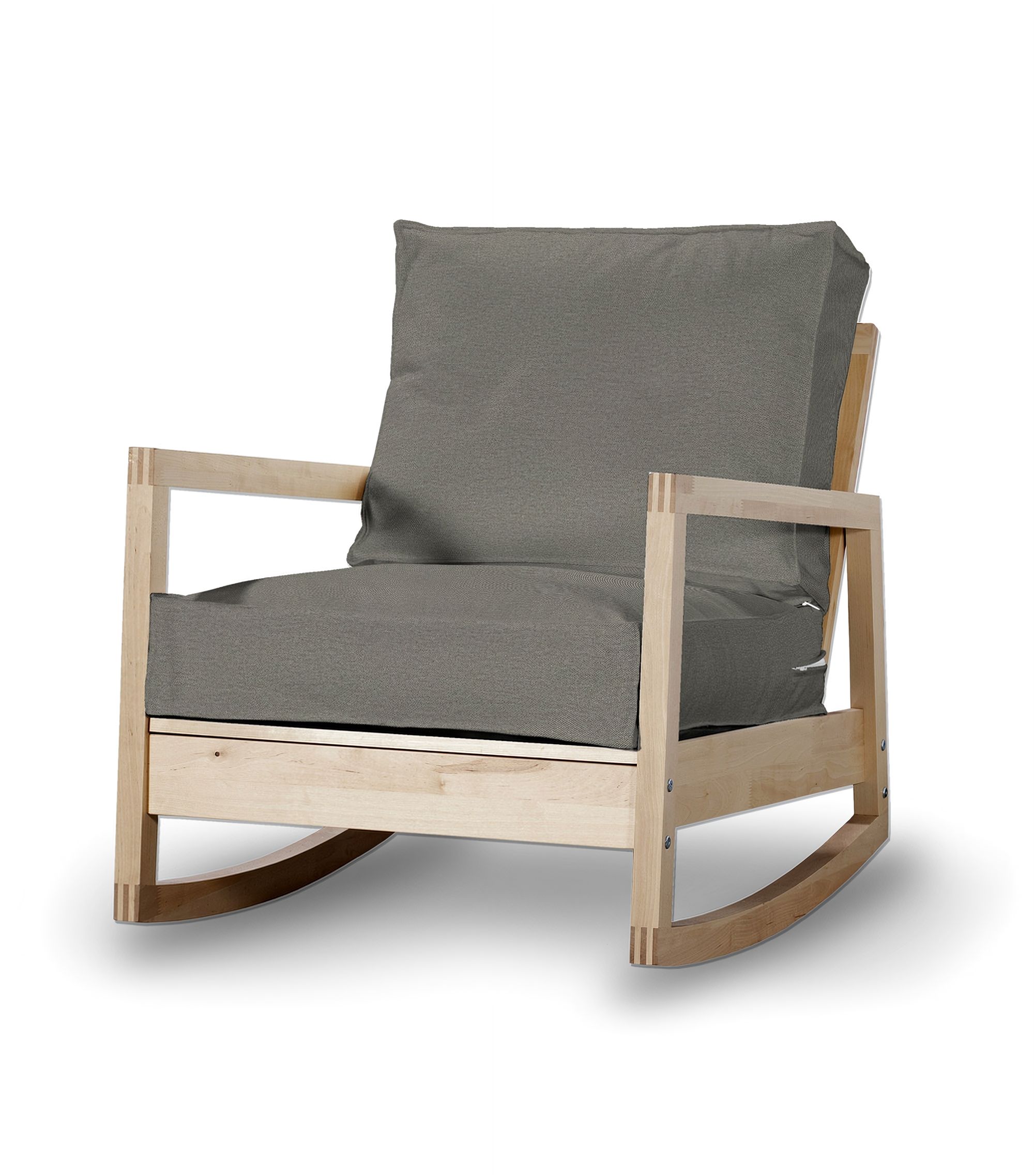 IKEA zitbankhoes voor Lillberg kleur product grijs stof met structuur
