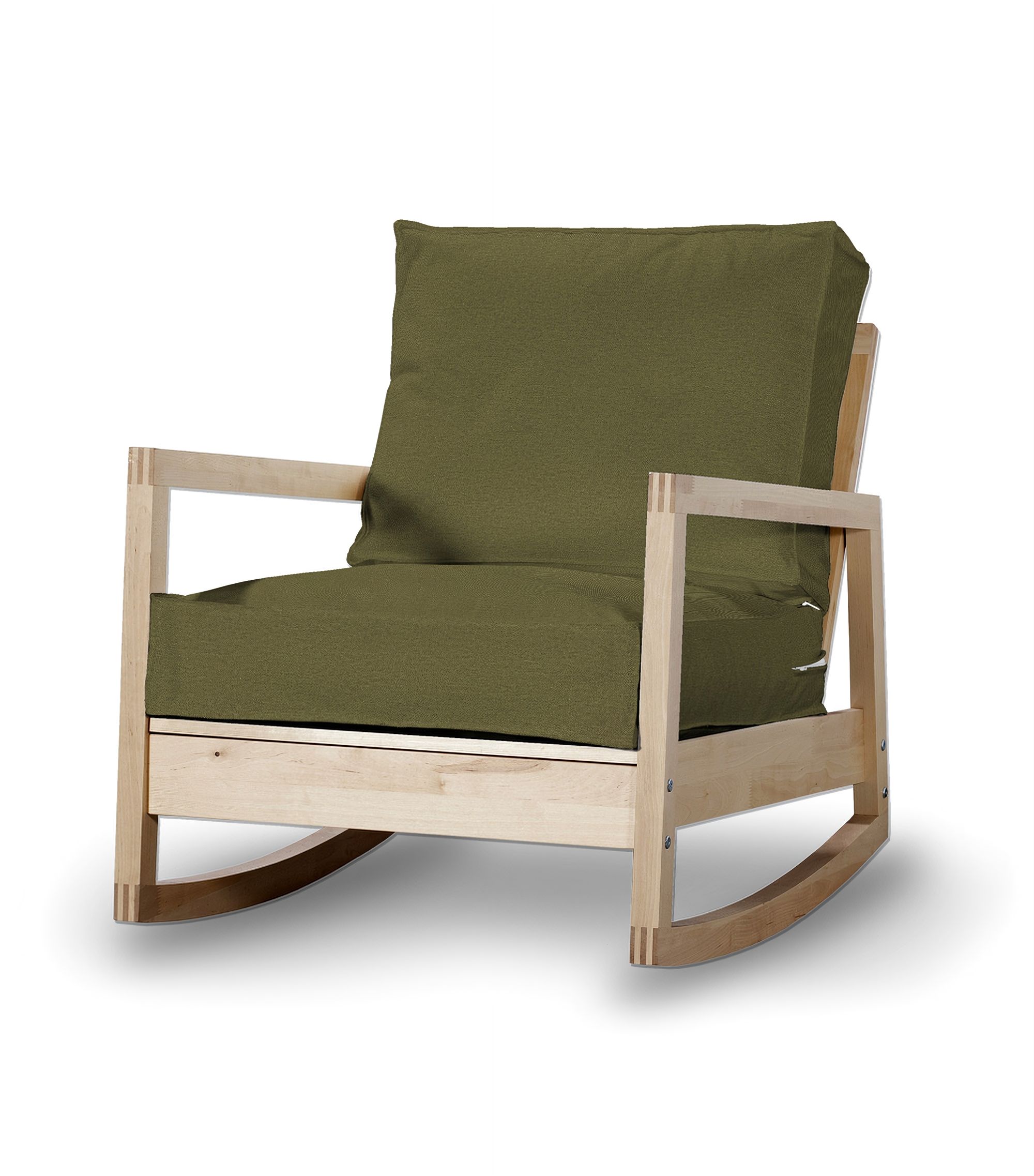 IKEA zitbankhoes voor Lillberg kleur product groen stof met structuur