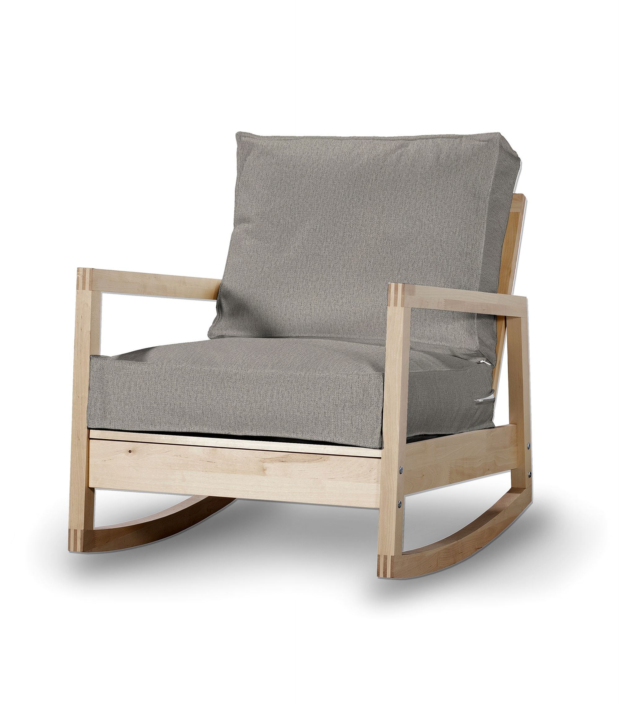 IKEA zitbankhoes voor Lillberg kleur product grijs stof met structuur