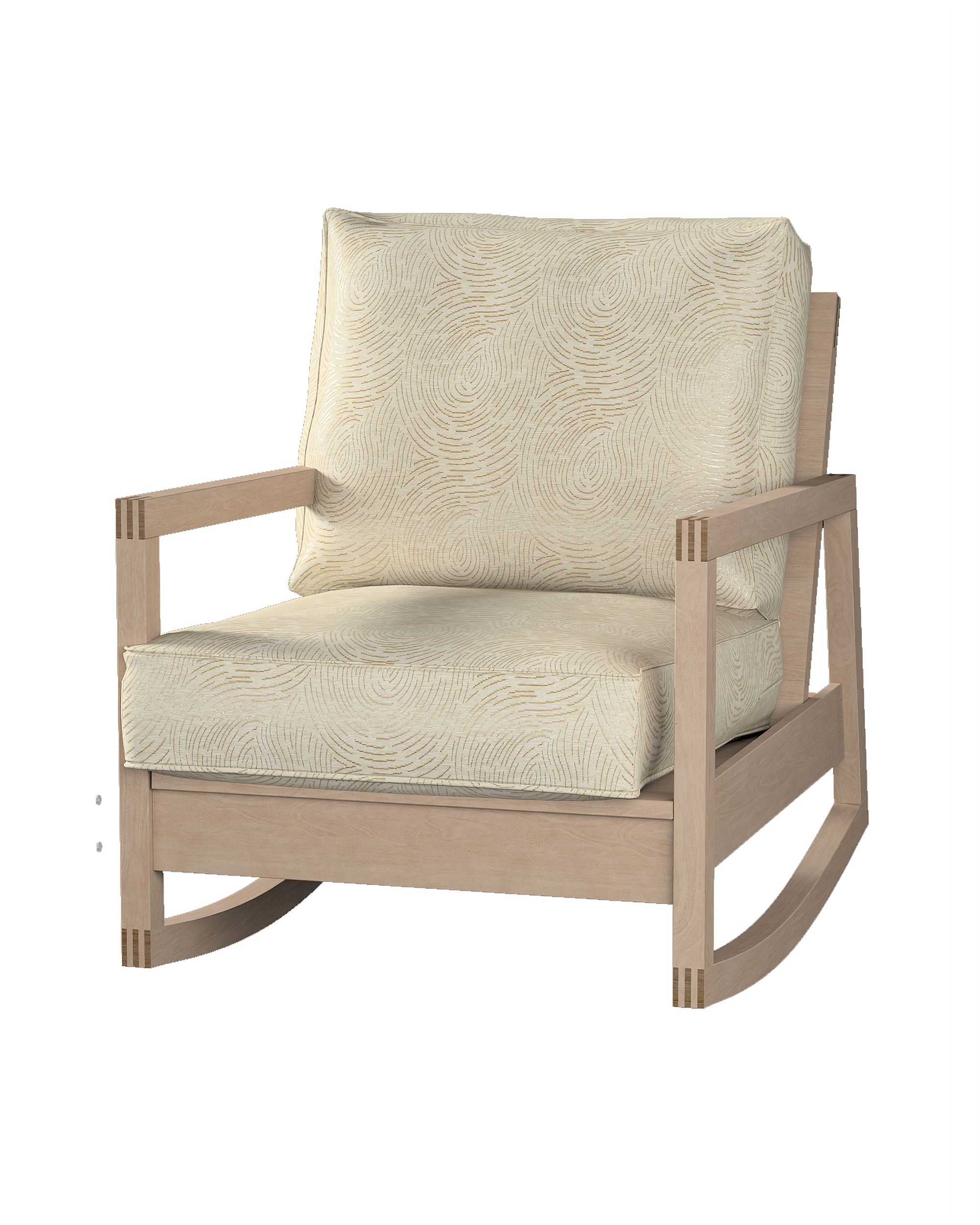 IKEA zitbankhoes voor Lillberg kleur product beige stof glanzend, met structuur, met patroon