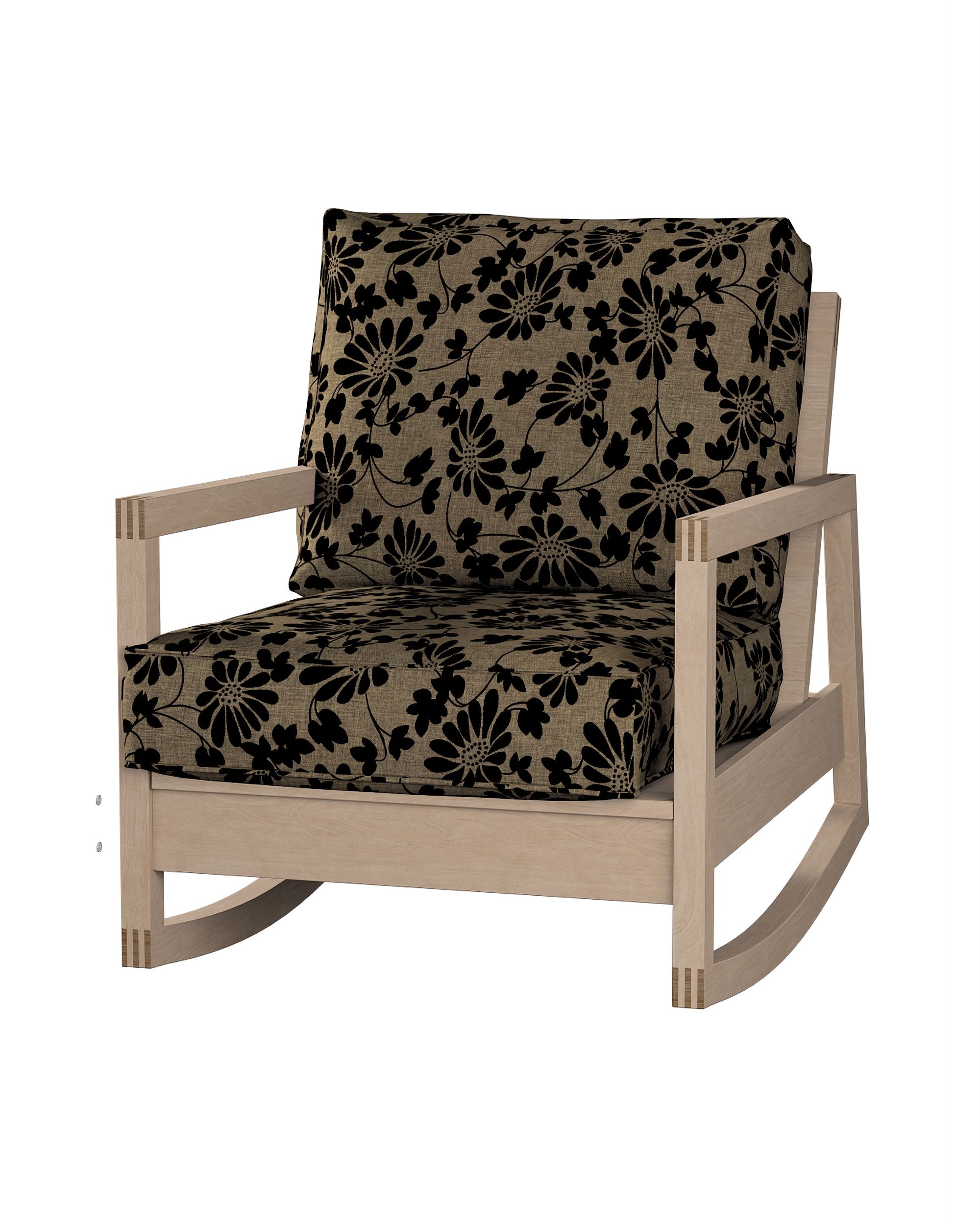 IKEA zitbankhoes voor Lillberg kleur product beige stof met structuur, met patroon