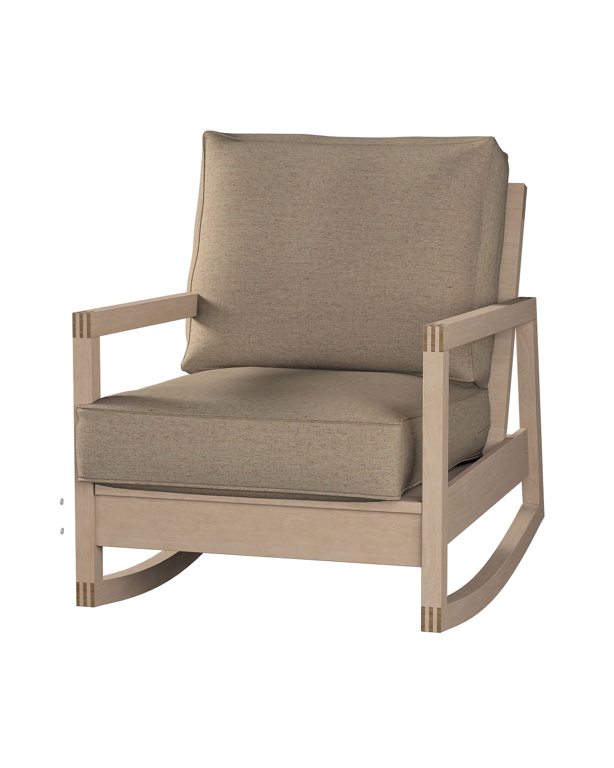 IKEA zitbankhoes voor Lillberg kleur product beige stof met structuur