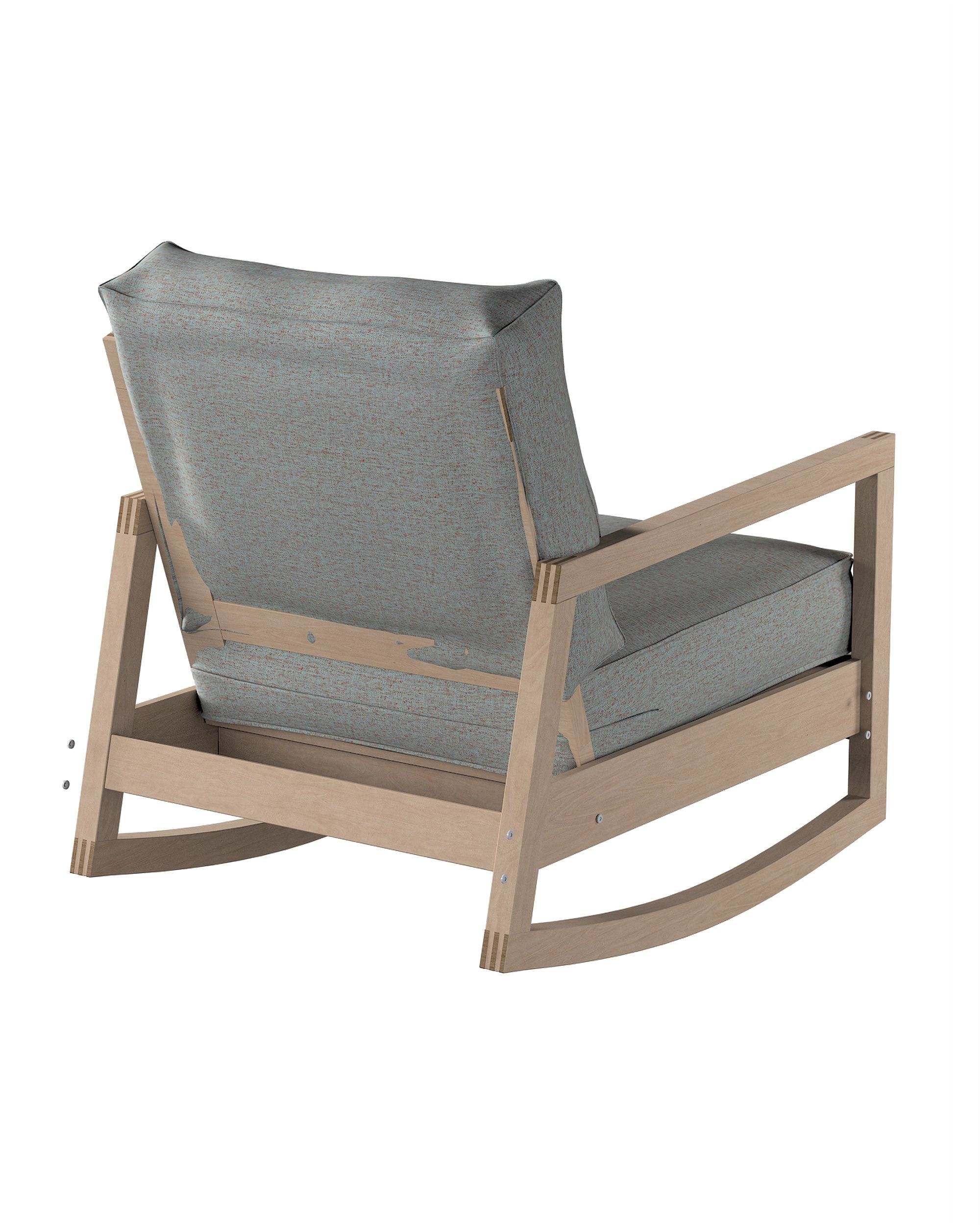 IKEA zitbankhoes voor Lillberg kleur product blauw stof met structuur (hover)