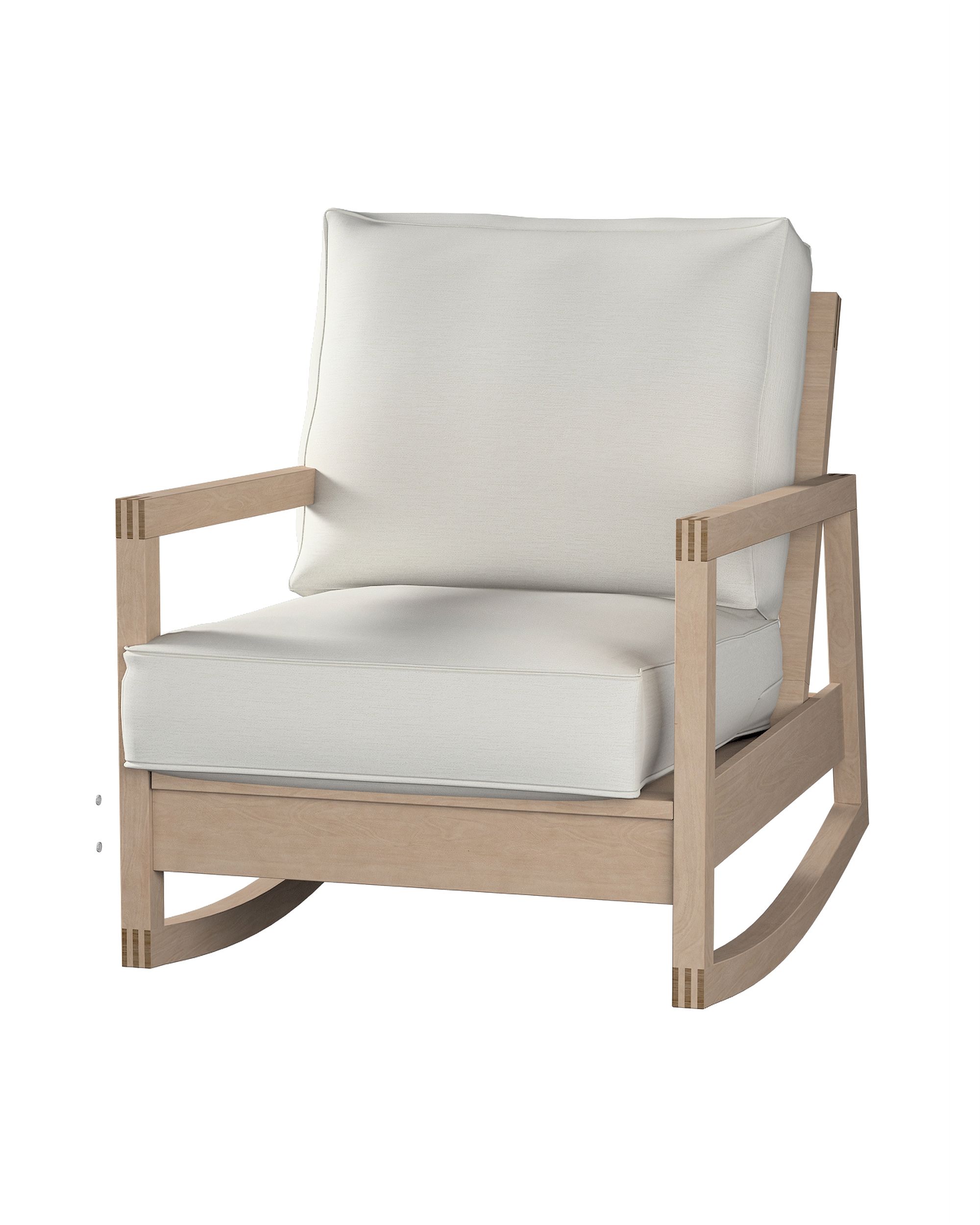 IKEA zitbankhoes voor Lillberg kleur product grijs stof glanzend, met structuur, fluweel