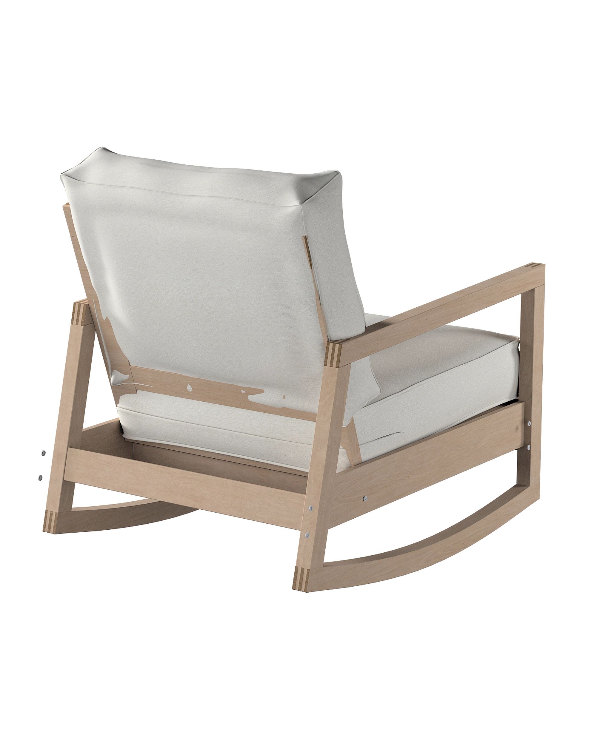 IKEA zitbankhoes voor Lillberg kleur product grijs stof glanzend, met structuur, fluweel (hover)